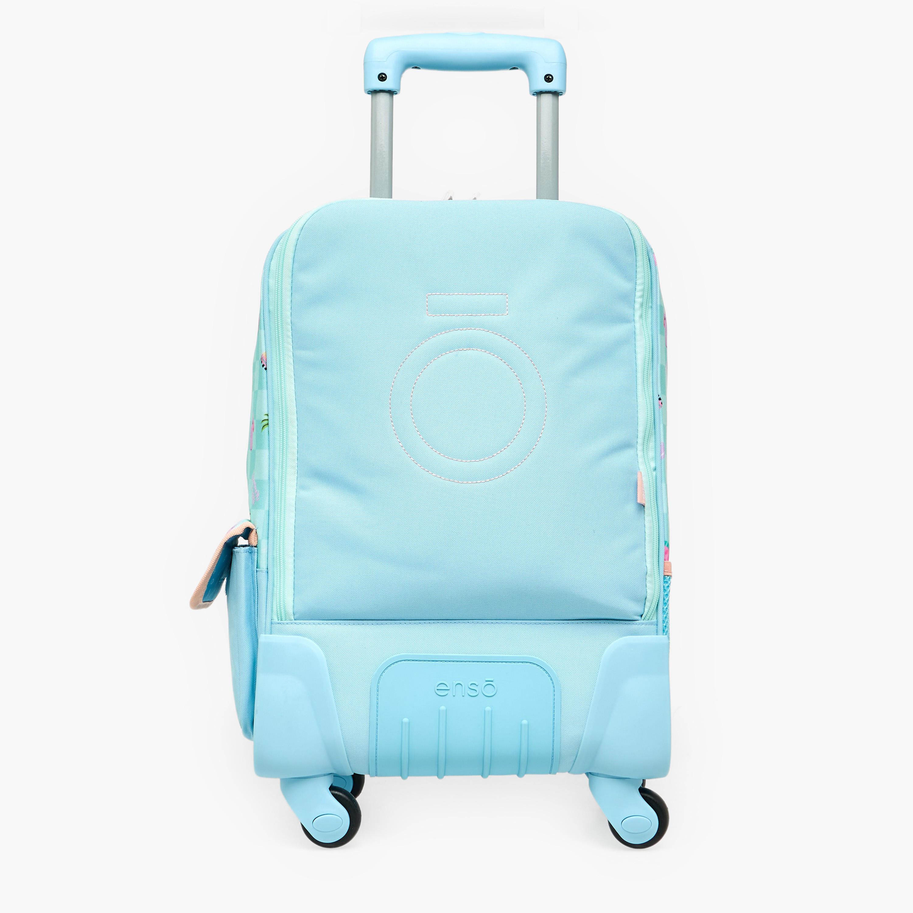 Enso Freedom Print Trolley Backpack for Girls 8-13 Years with Retractable Handle - 17 inches-school-bagsandbackpacks-trolleybags-image-11