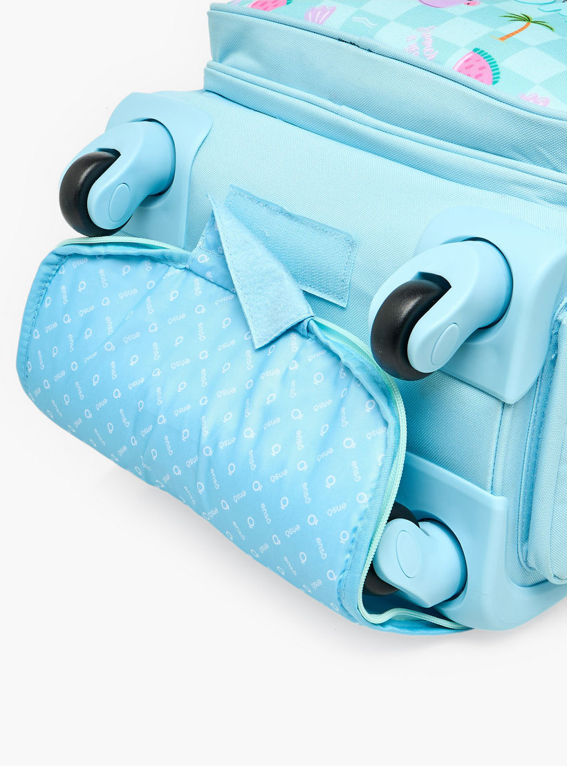 Enso Freedom Print Trolley Backpack for Girls 8-13 Years with Retractable Handle - 17 inches-school-bagsandbackpacks-trolleybags-image-13