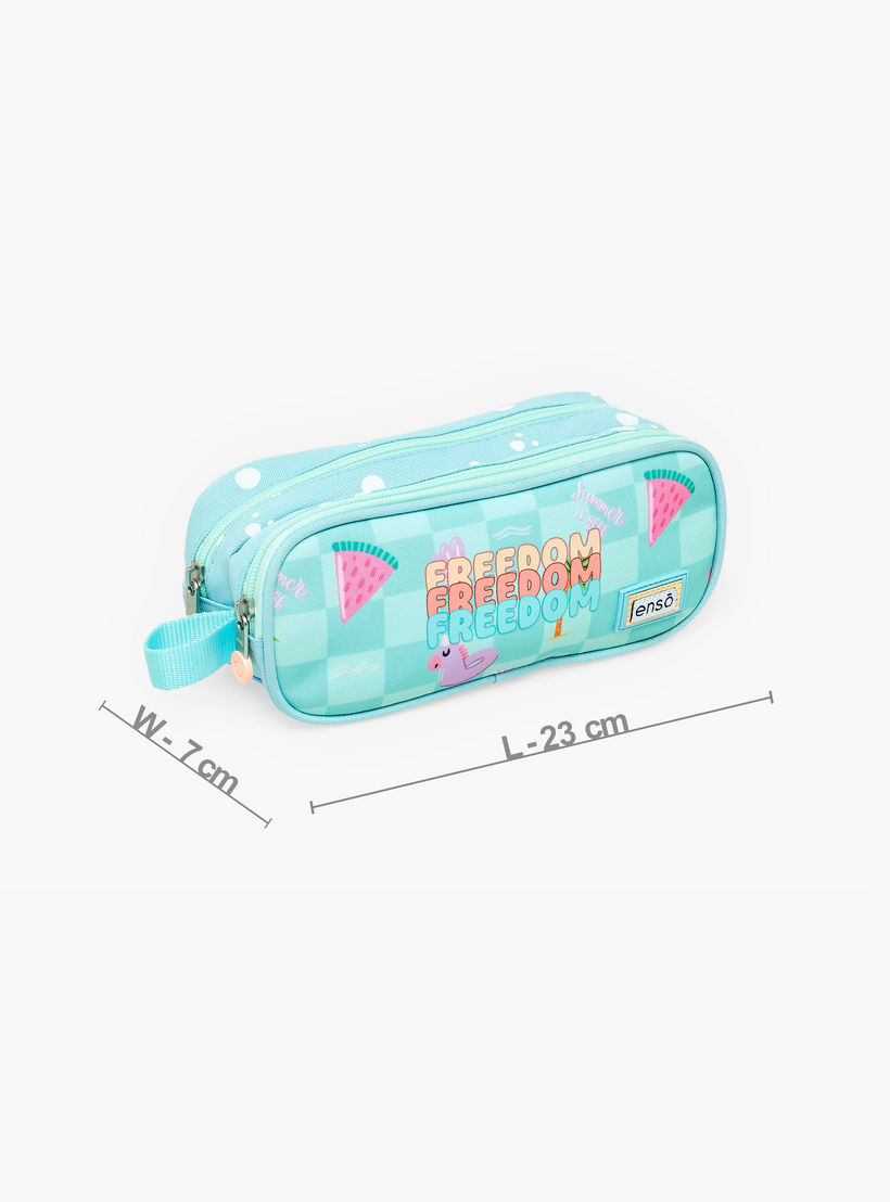 مقلمة بطبعات وسحاب إغلاق من إنسو-school-stationery-pencilcases-image-3