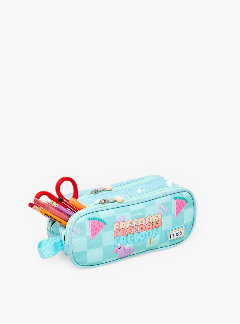 مقلمة بطبعات وسحاب إغلاق من إنسو-school-stationery-pencilcases-image-7