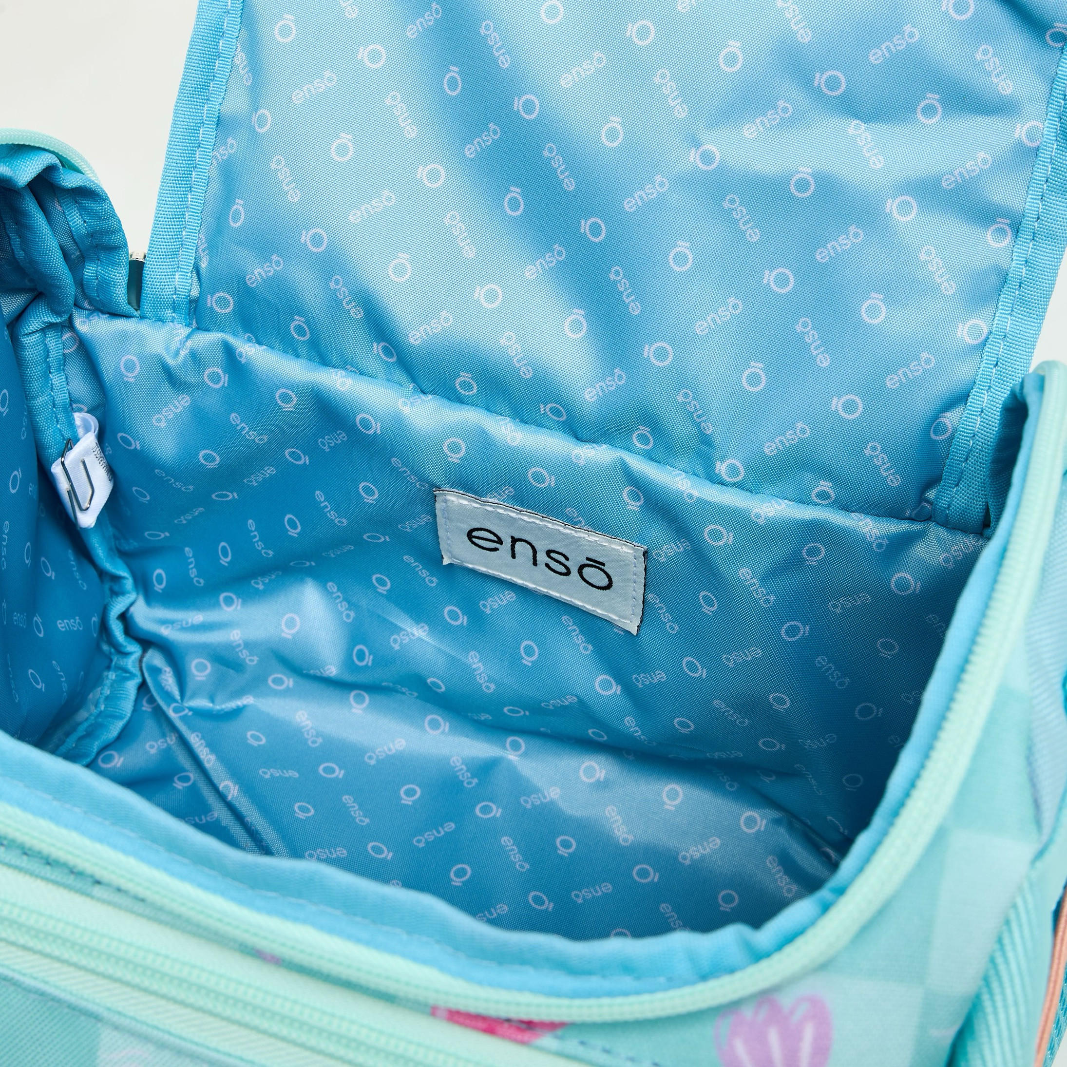 Enso Freedom Print Lunch Bag for Girls 8-13 Years with Adjustable Strap-school-lunchessentials-lunchbags-image-4
