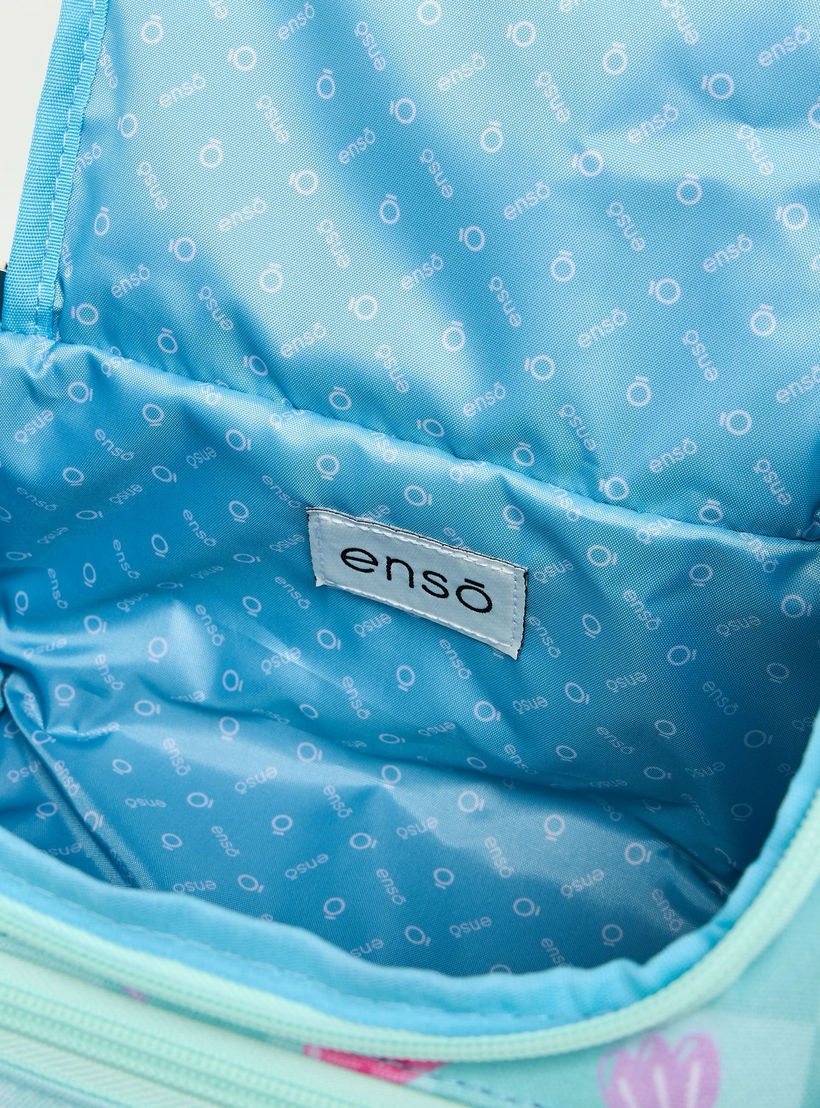 Enso Freedom Print Lunch Bag for Girls 8-13 Years with Adjustable Strap-school-lunchessentials-lunchbags-image-4