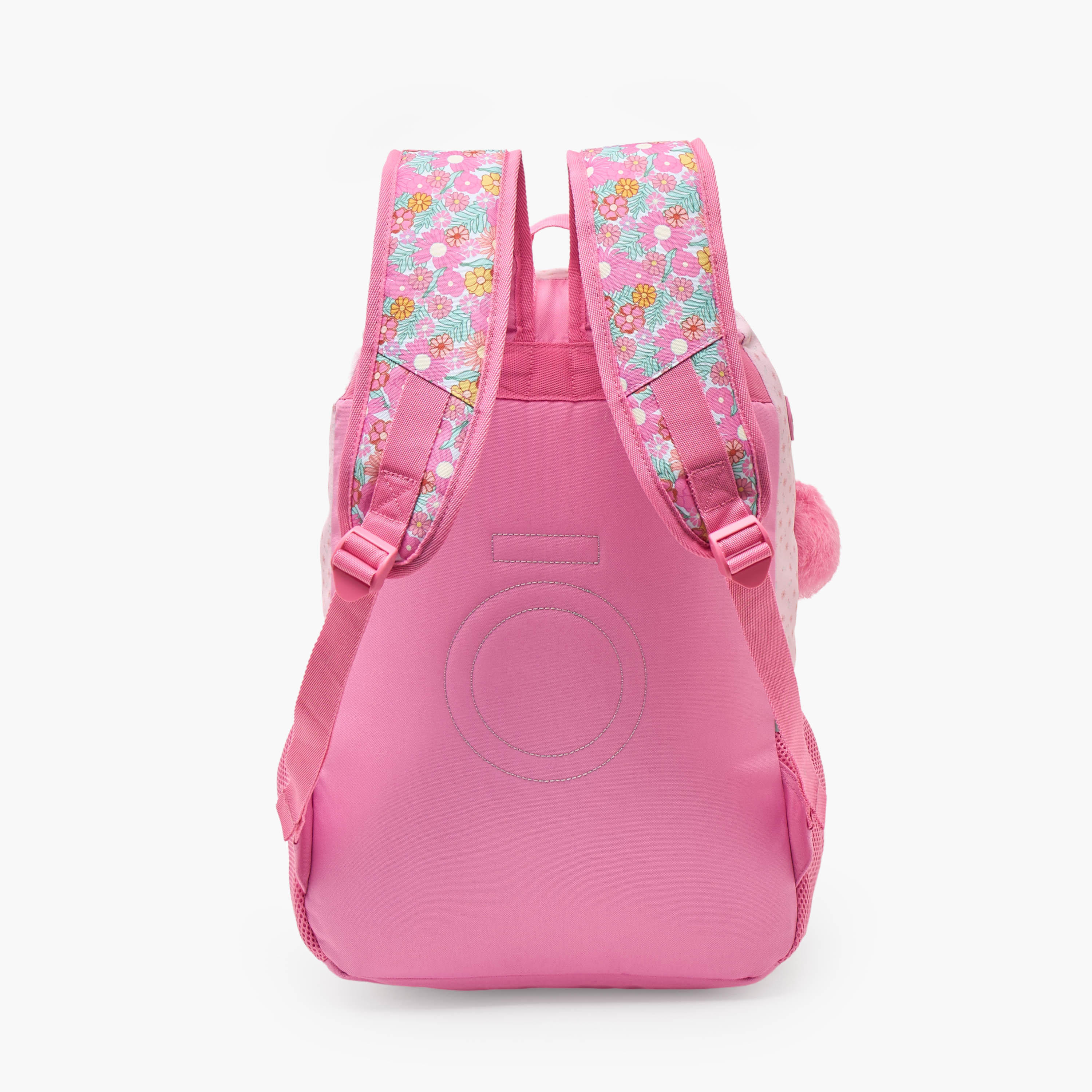 Enso Floral Print Backpack for Girls 8-12 Years with Padded Straps - 18 inches-school-bagsandbackpacks-backpacks-image-10