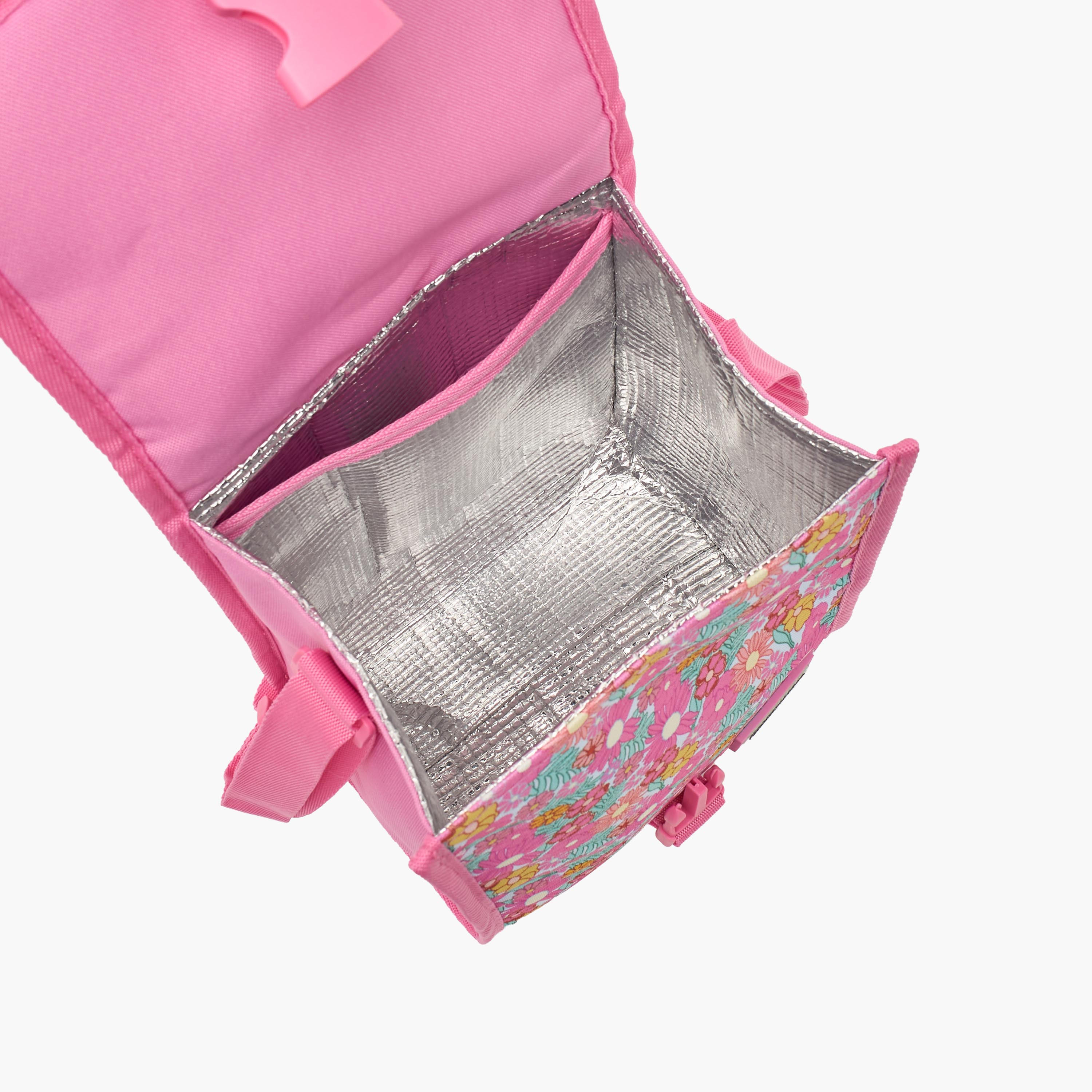Enso Floral Print Lunch Bag for Girls 8-13 Years with Adjustable Strap-school-lunchessentials-lunchbags-image-8