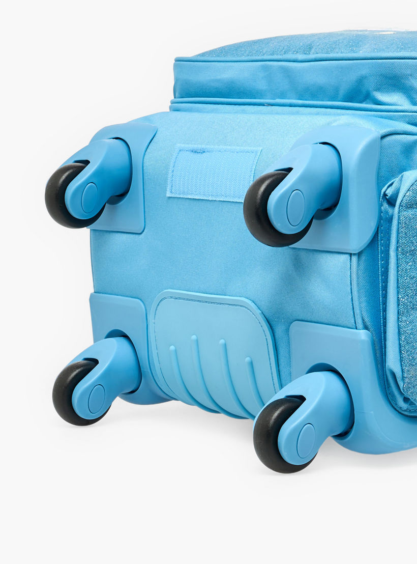 شنطة ظهر ترولي بطبعات زهور للبنات 8-13 سنة مع مقبض قابل للسحب من إنسو - 17 بوصة-school-bagsandbackpacks-trolleybags-image-12