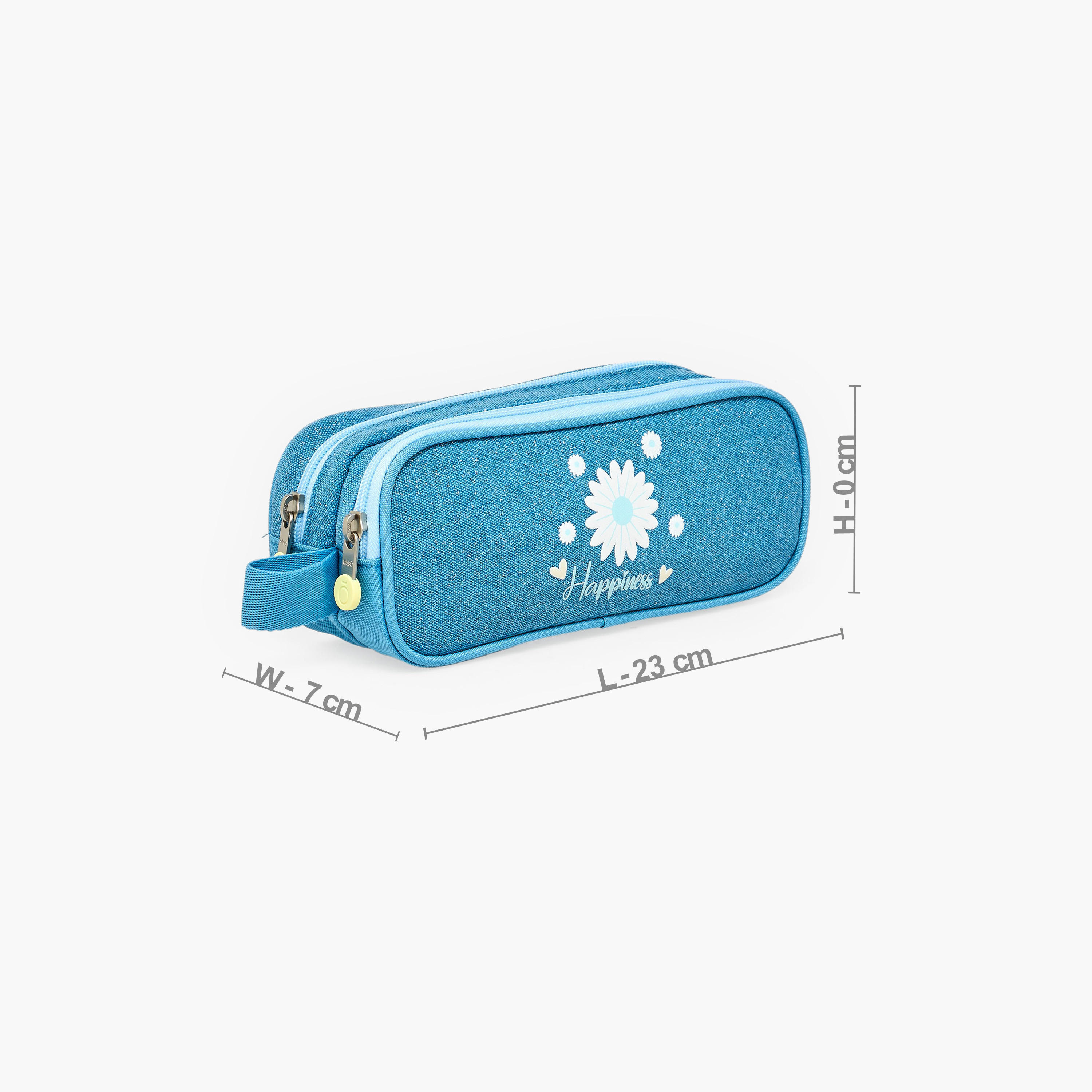 Enso Floral Print Pencil Pouch with Zip Closure-school-stationery-pencilcases-image-4