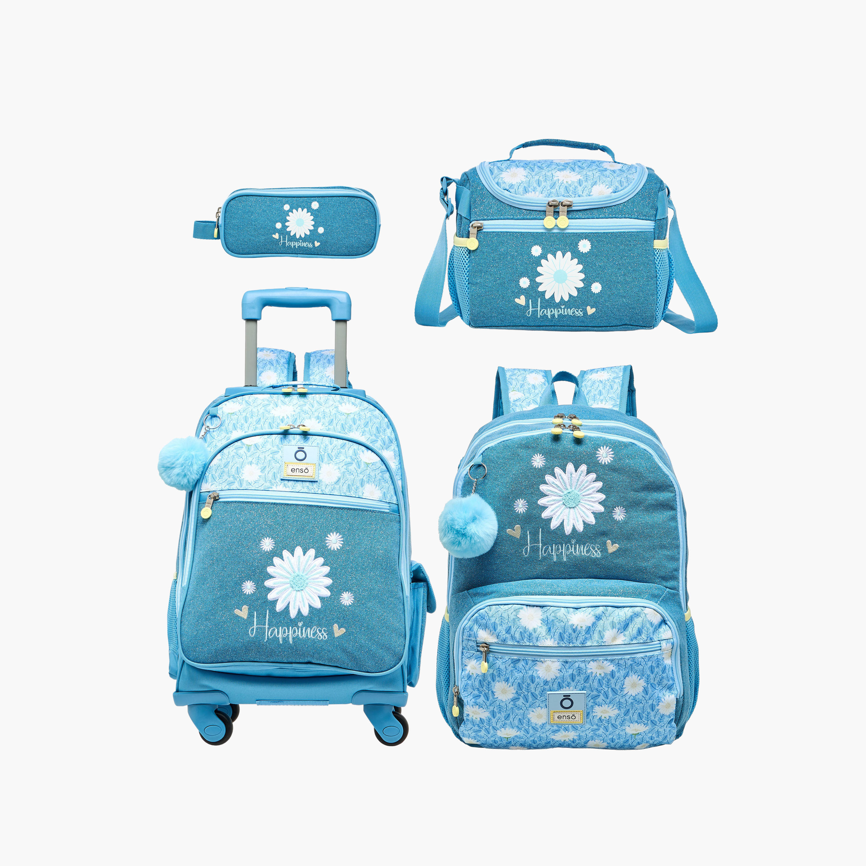 شنطة غداء بطبعات زهور وحزام قابل للتعديل للبنات من 8 إلى 13 سنة من إنسو-school-lunchessentials-lunchbags-image-10