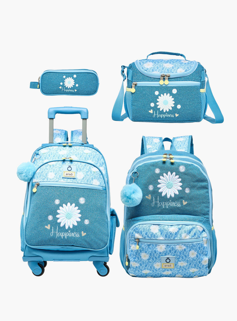 شنطة غداء بطبعات زهور وحزام قابل للتعديل للبنات من 8 إلى 13 سنة من إنسو-school-lunchessentials-lunchbags-image-10
