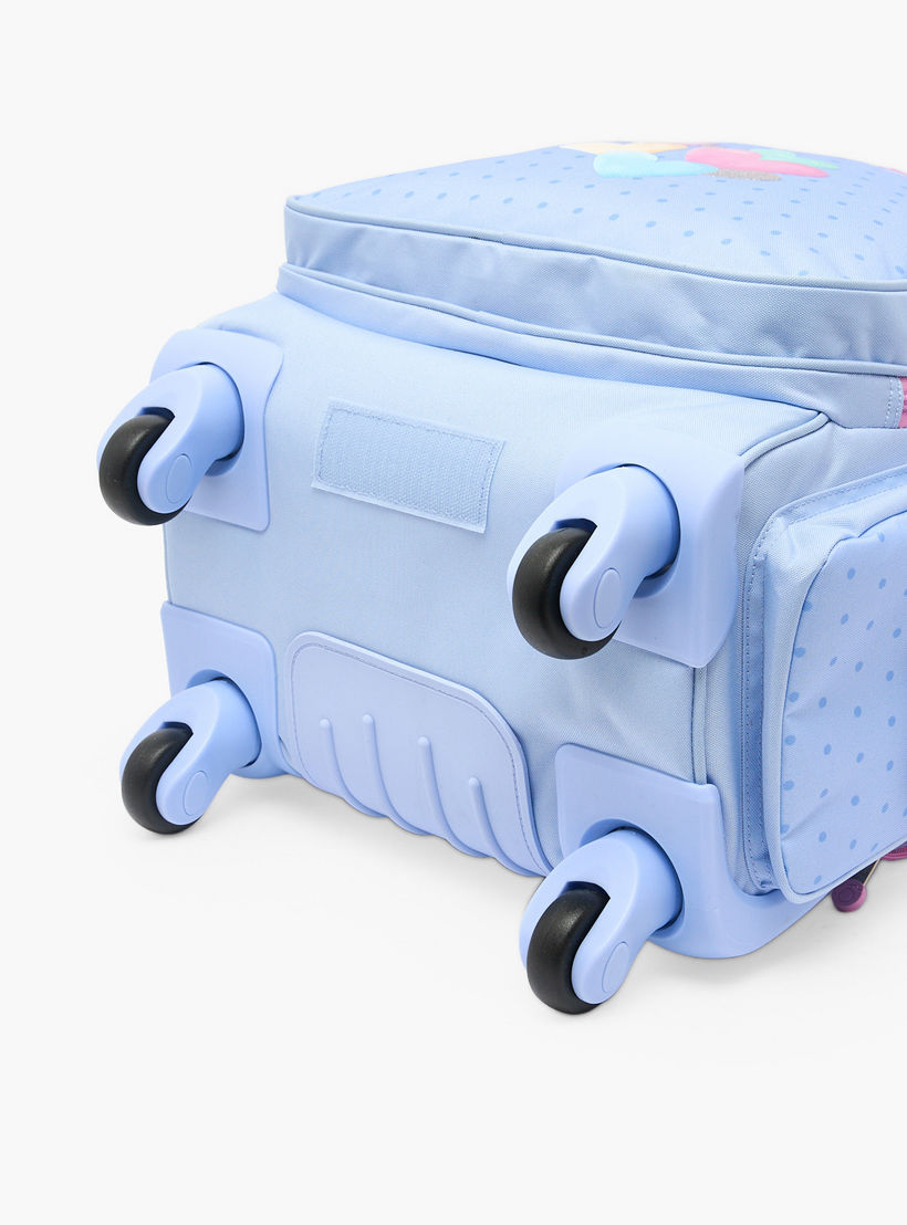 Enso Heart Print Trolley Backpack for Girls 8-13 Years with Pom-Pom Accent - 17 inches-school-bagsandbackpacks-trolleybags-image-13