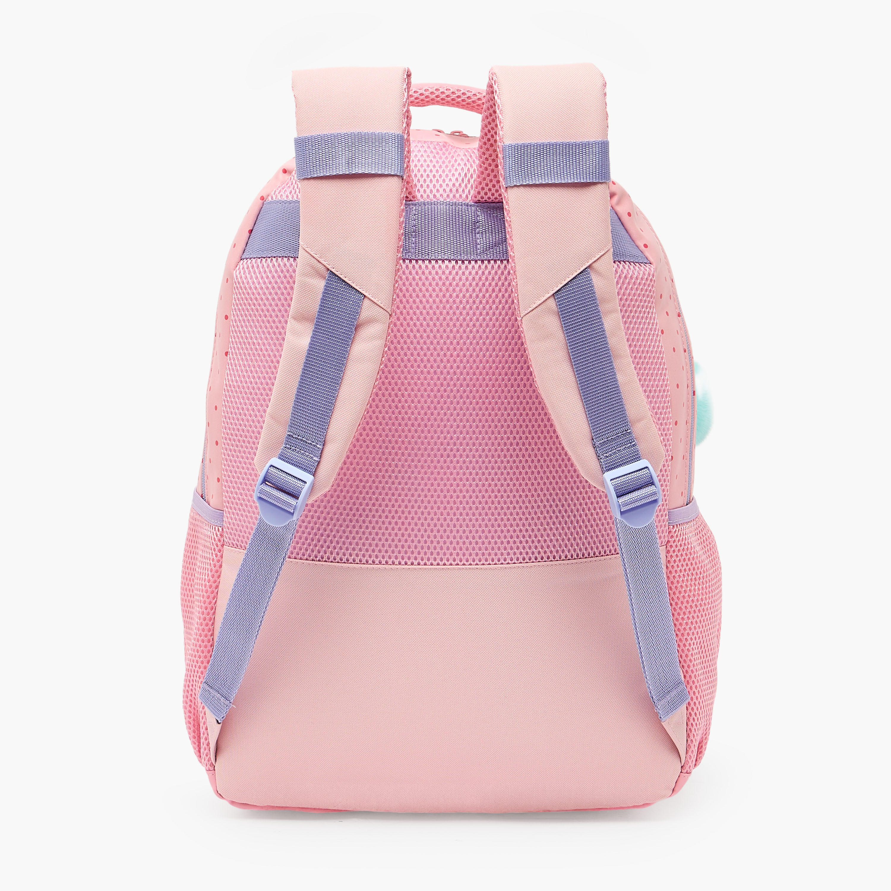 Hello Kitty Printed Backpack for Girls 8-12 Years with Padded Shoulder Straps - 18.1 inch-school-bagsandbackpacks-backpacks-image-9