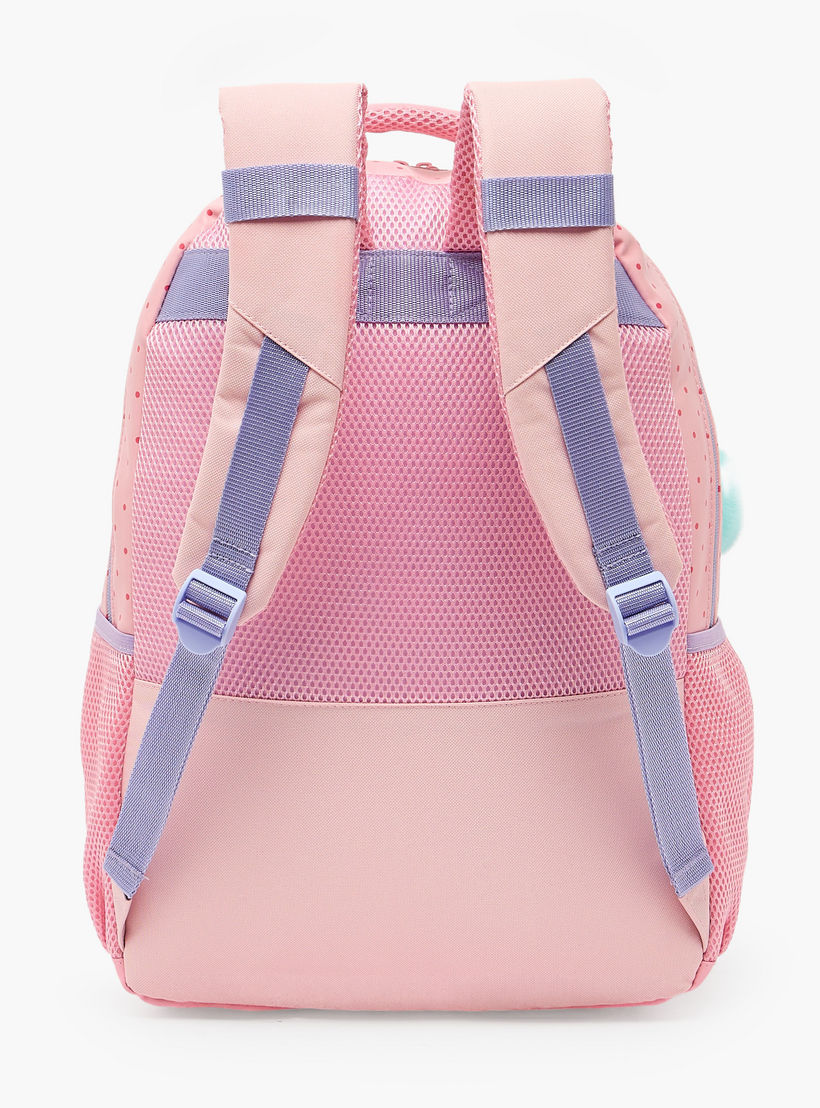 Hello Kitty Printed Backpack for Girls 8-12 Years with Padded Shoulder Straps - 18.1 inch-school-bagsandbackpacks-backpacks-image-9