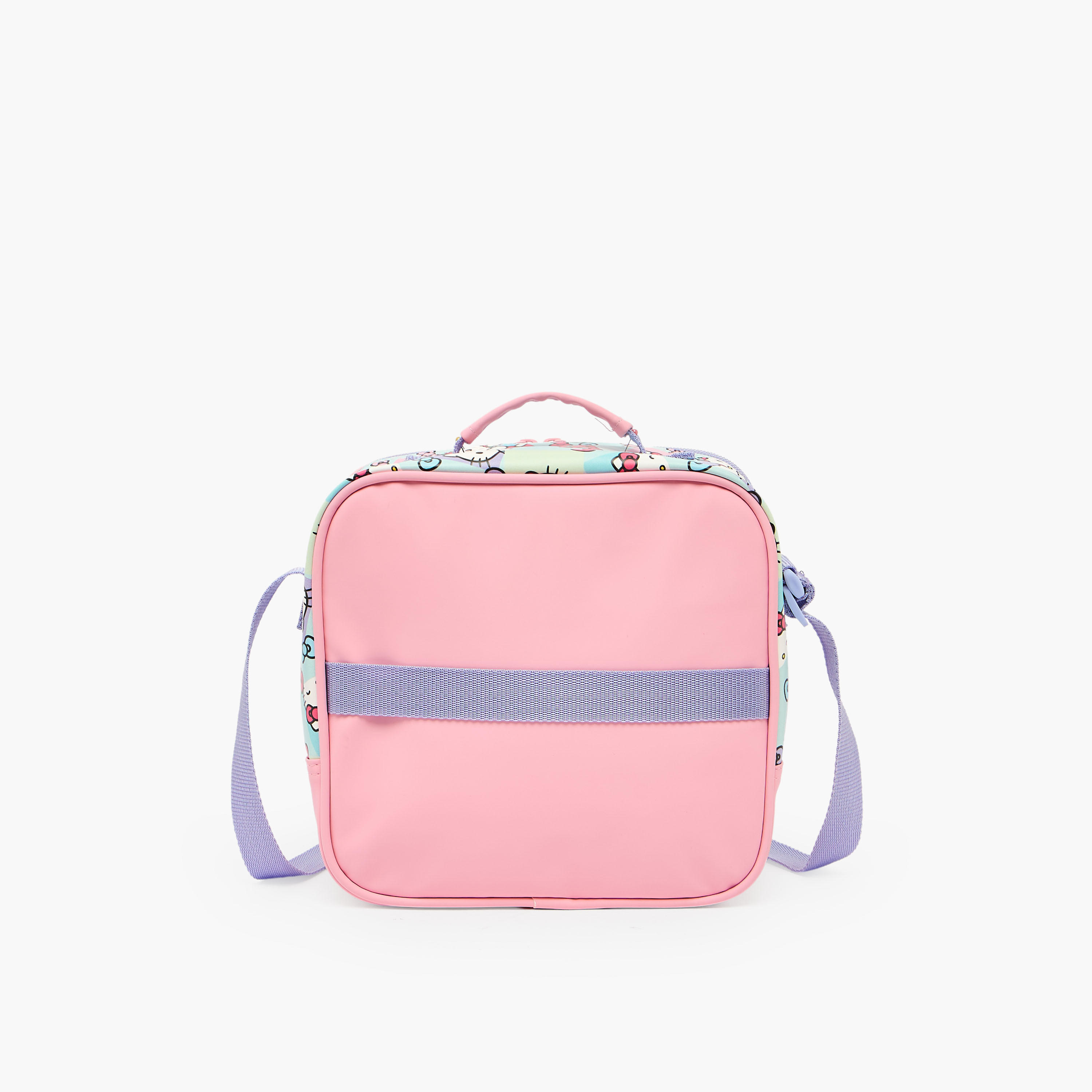 Hello Kitty Printed Lunch Bag for Girls 5-8 Years with Adjustable Strap-school-lunchessentials-lunchbags-image-7