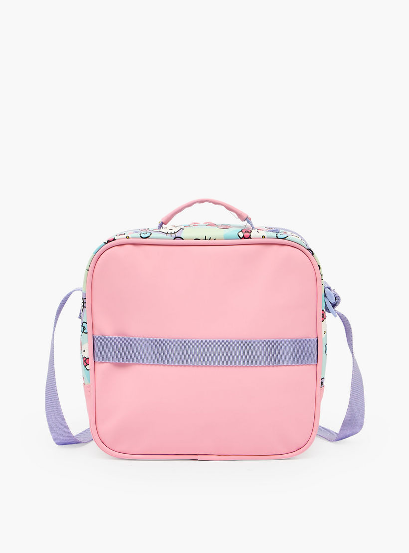 Hello Kitty Printed Lunch Bag for Girls 5-8 Years with Adjustable Strap-school-lunchessentials-lunchbags-image-7