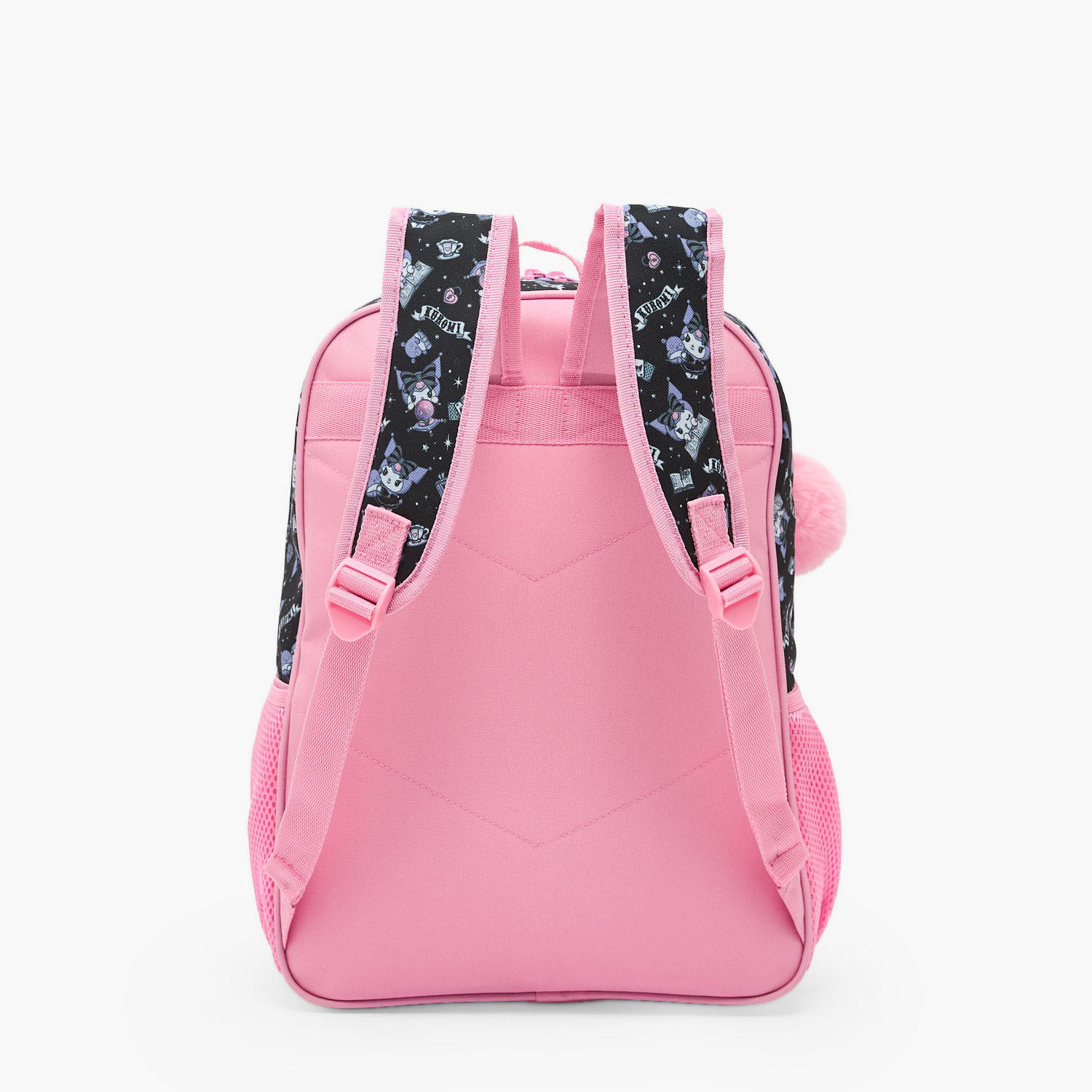 Sanrio Kuromi Print Backpack for Girls 5-8 Years with Adjustable Shoulder Straps - 16 inches-school-bagsandbackpacks-backpacks-image-8