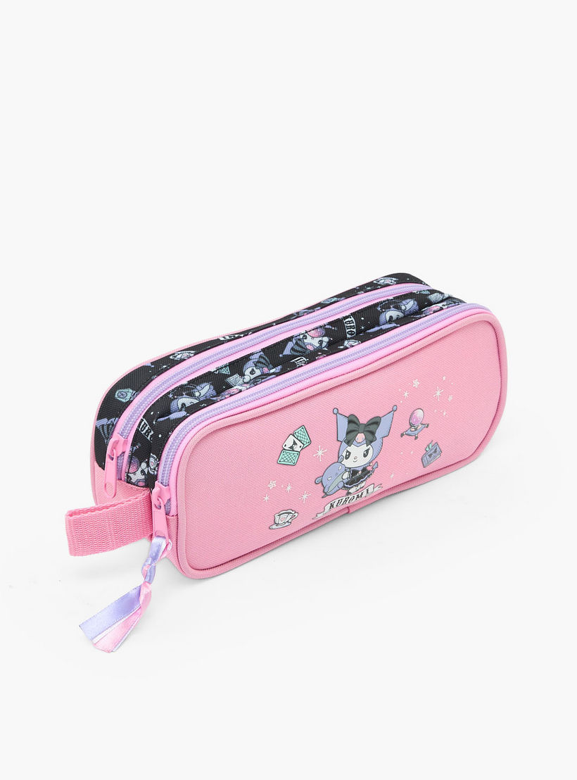مقلمة بطبعات كورومي وقسمين من سانريو-school-stationery-pencilcases-image-2