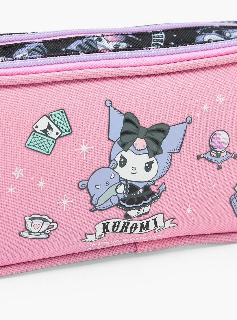 مقلمة بطبعات كورومي وقسمين من سانريو-school-stationery-pencilcases-image-5