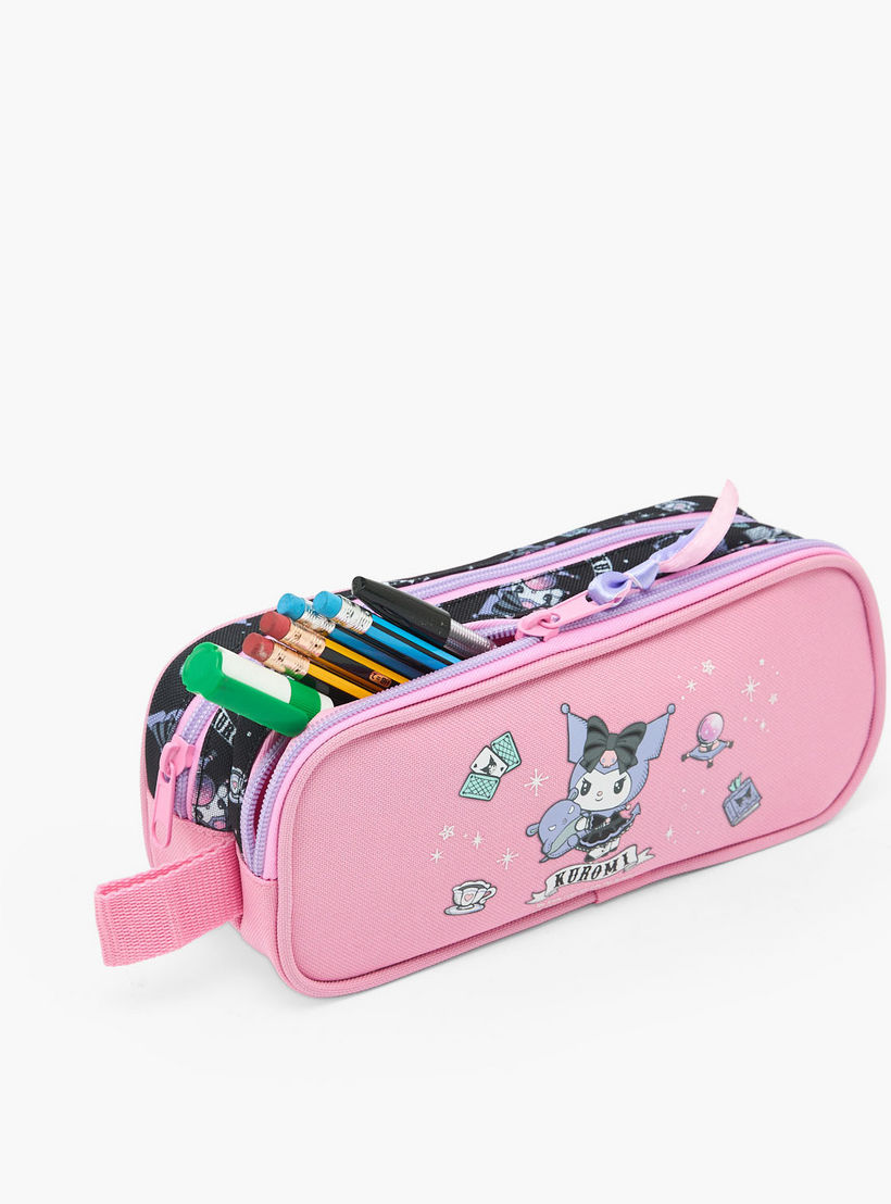 مقلمة بطبعات كورومي وقسمين من سانريو-school-stationery-pencilcases-image-6