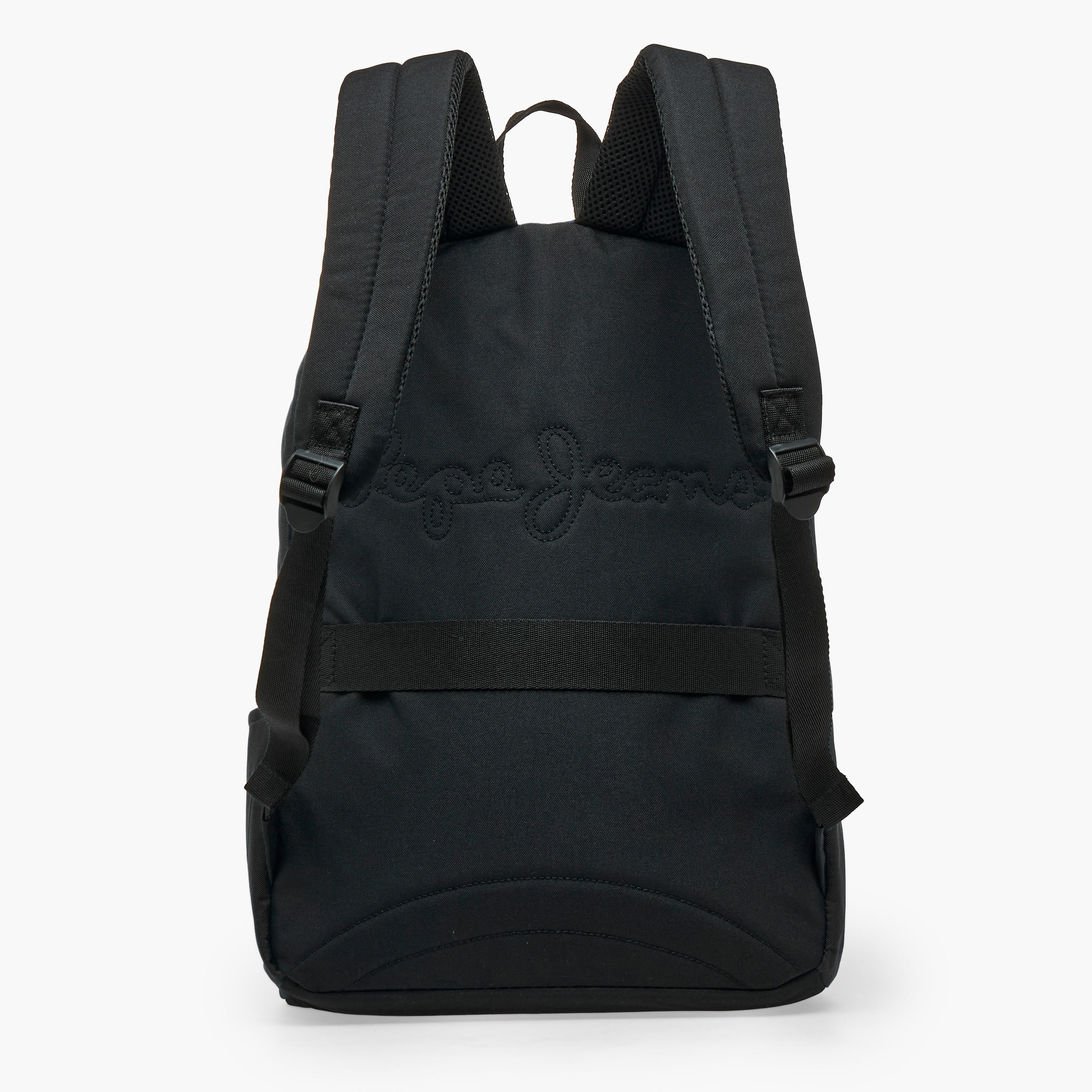 Pepe Jeans Aris Logo Applique Backpack for Boys 8-13 Years with Padded Shoulder Straps - 18 inches-school-bagsandbackpacks-backpacks-image-11