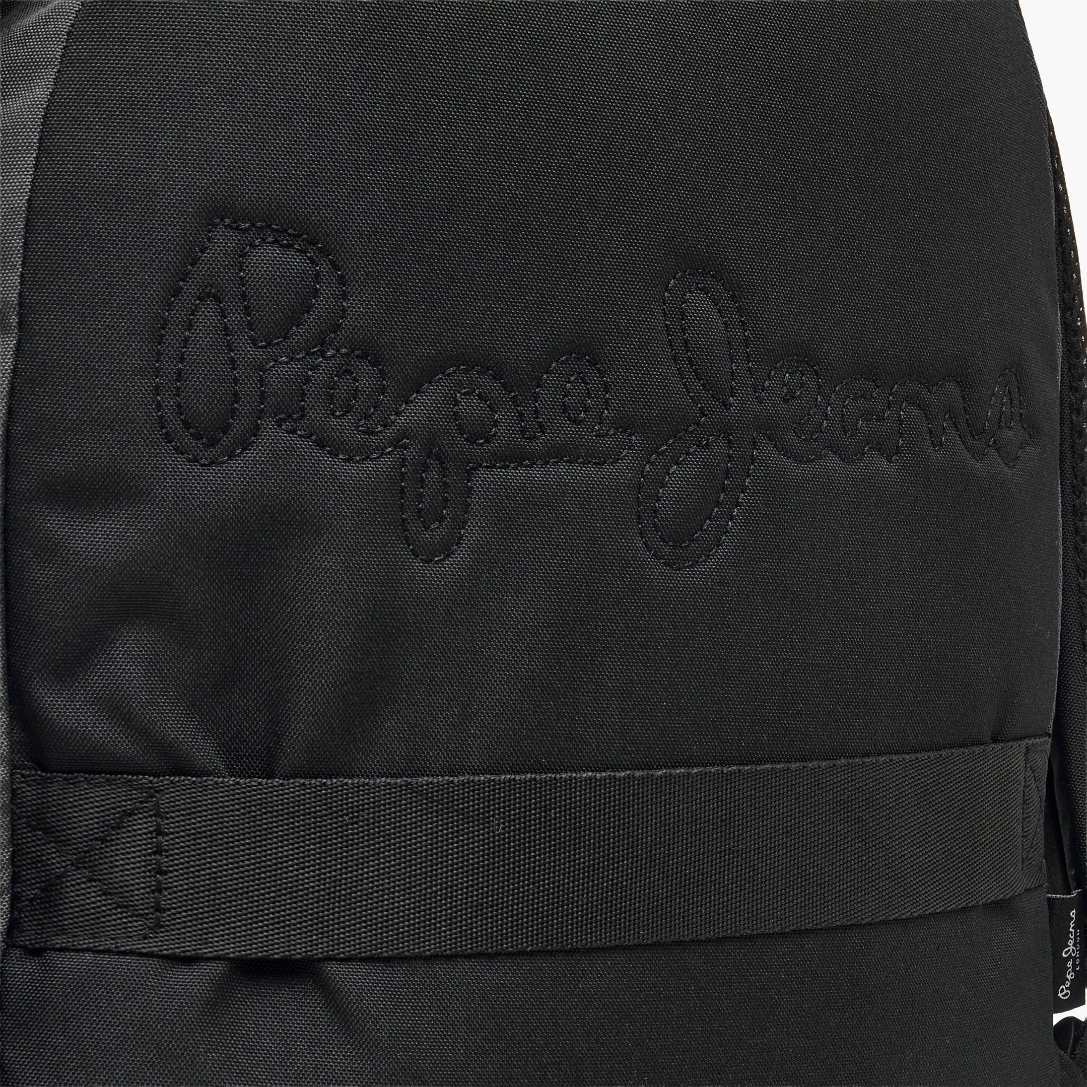 Pepe Jeans Aris Logo Applique Backpack for Boys 8-13 Years with Padded Shoulder Straps - 18 inches-school-bagsandbackpacks-backpacks-image-5