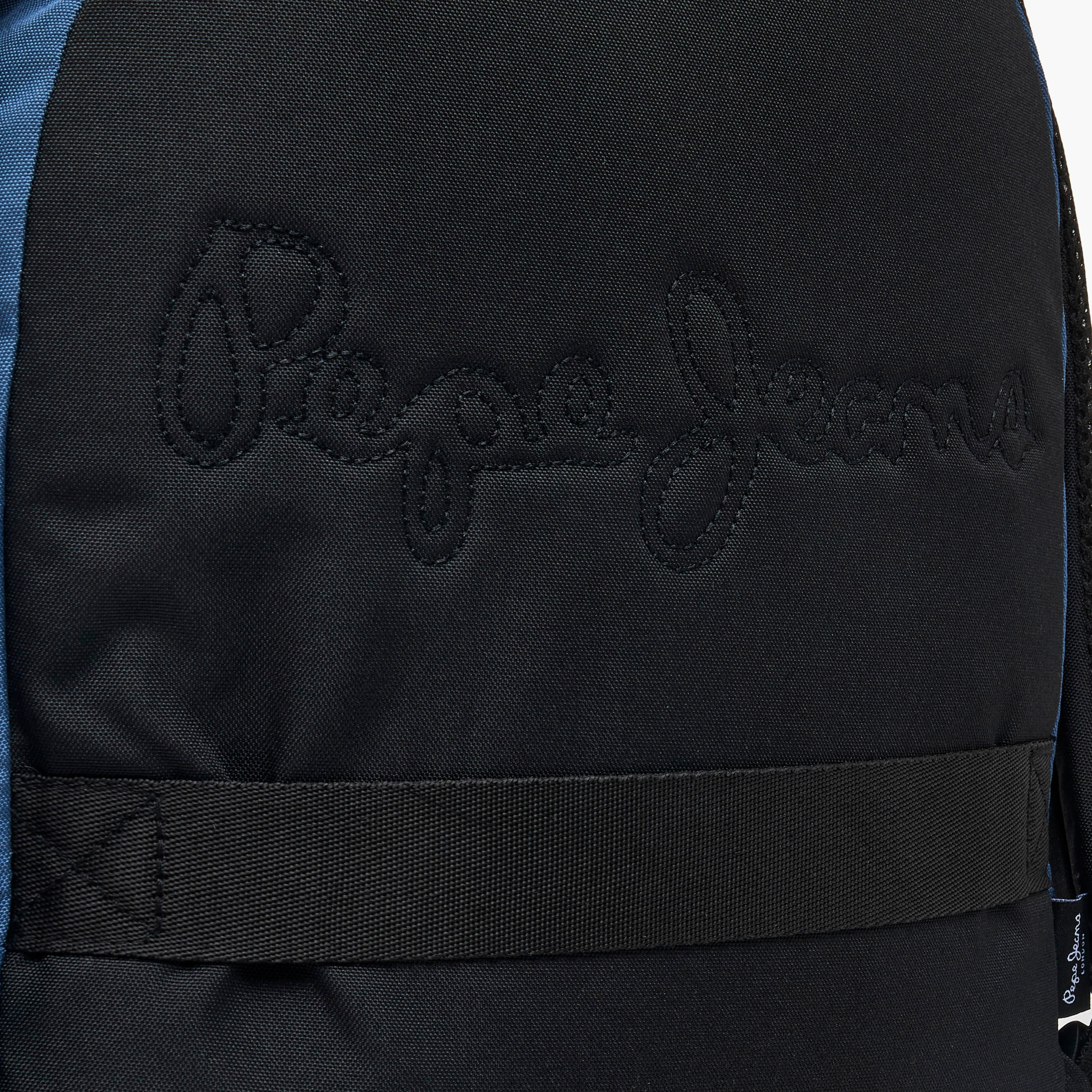Pepe Jeans Aris Logo Applique Backpack for Boys 8-13 Years with Padded Shoulder Straps - 18 inches-school-bagsandbackpacks-backpacks-image-6
