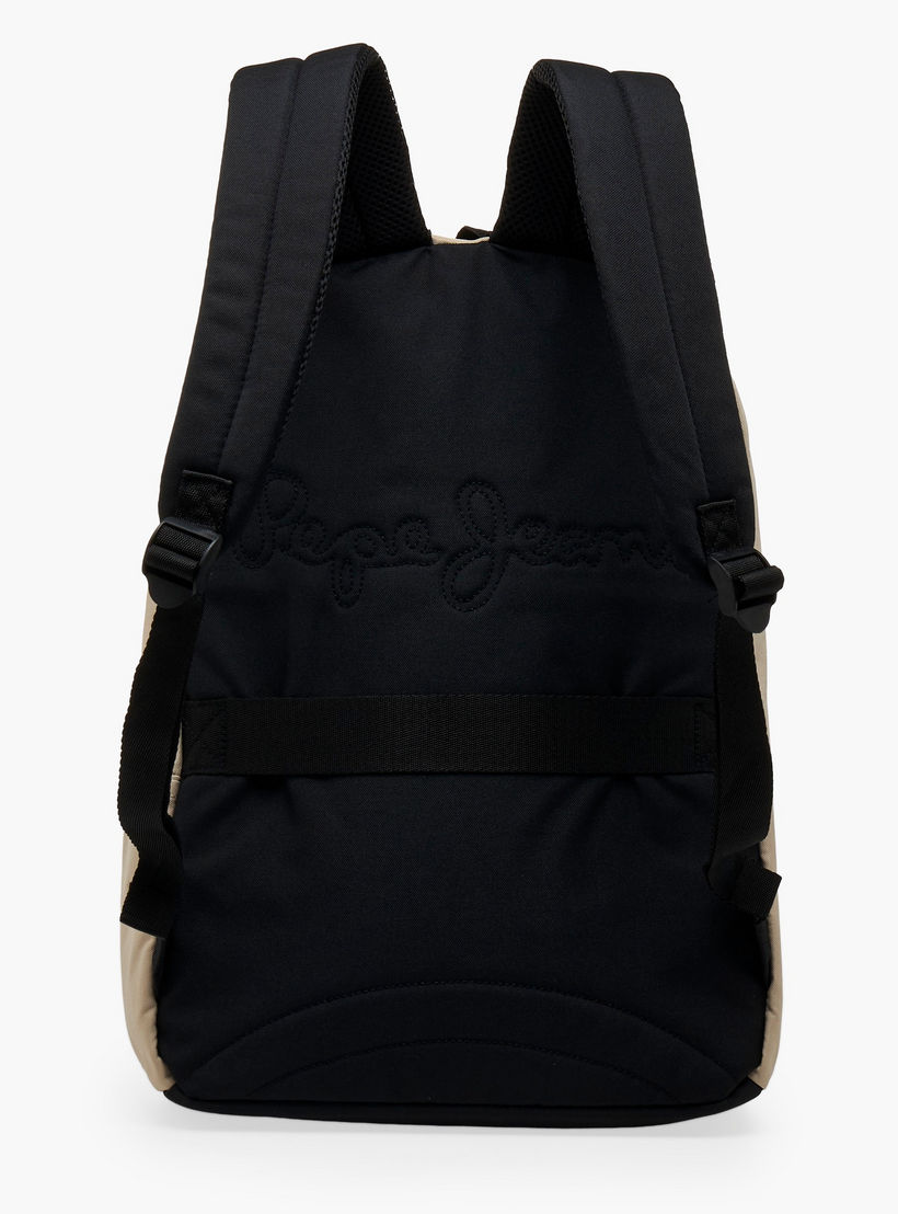 شنطة ظهر بزخارف شعار وأحزمة كتف مبطنة 8 - 13 سنة من بيبي جينز آريس - 18 بوصة-school-bagsandbackpacks-backpacks-image-11