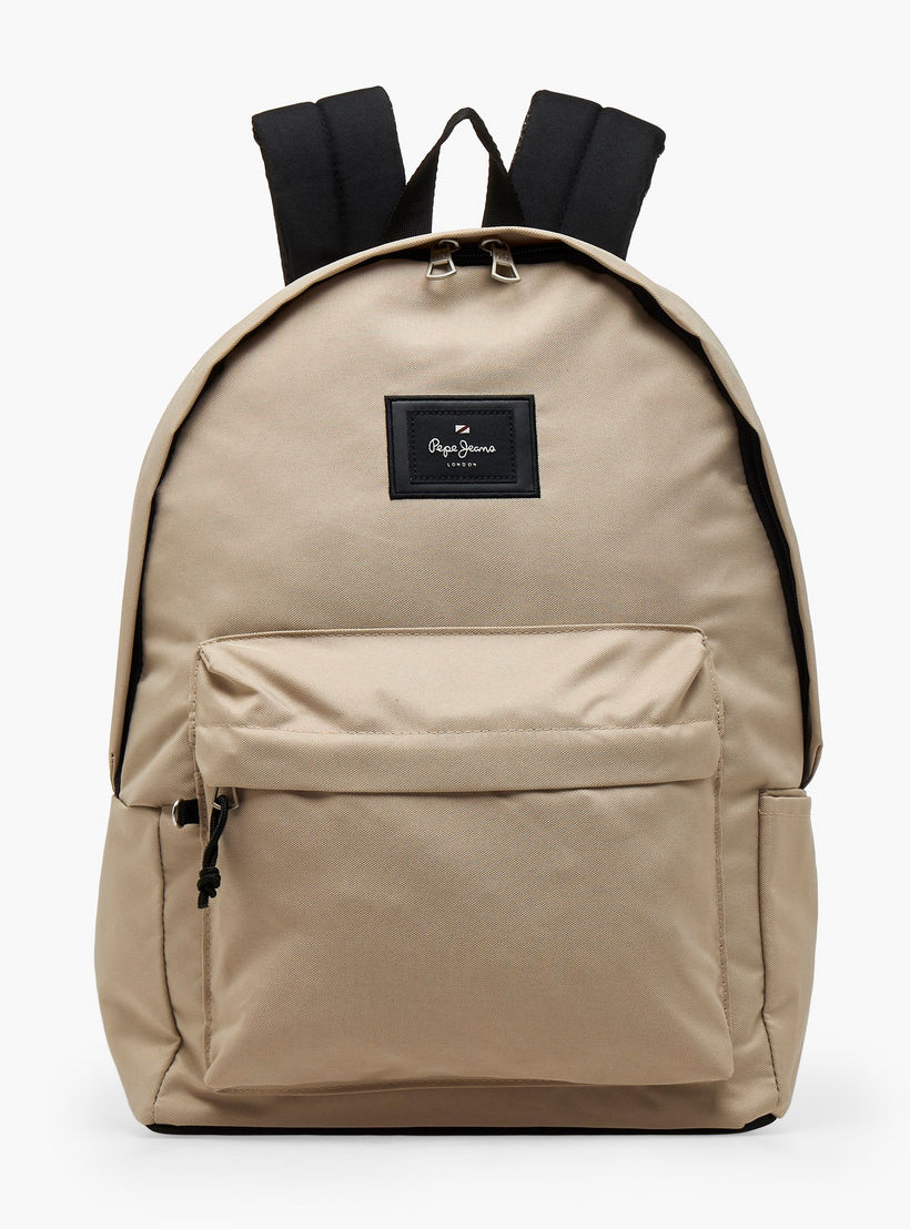 شنطة ظهر بزخارف شعار وأحزمة كتف مبطنة 8 - 13 سنة من بيبي جينز آريس - 18 بوصة-school-bagsandbackpacks-backpacks-image-4