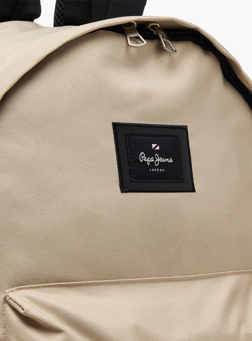 شنطة ظهر بزخارف شعار وأحزمة كتف مبطنة 8 - 13 سنة من بيبي جينز آريس - 18 بوصة-school-bagsandbackpacks-backpacks-image-5
