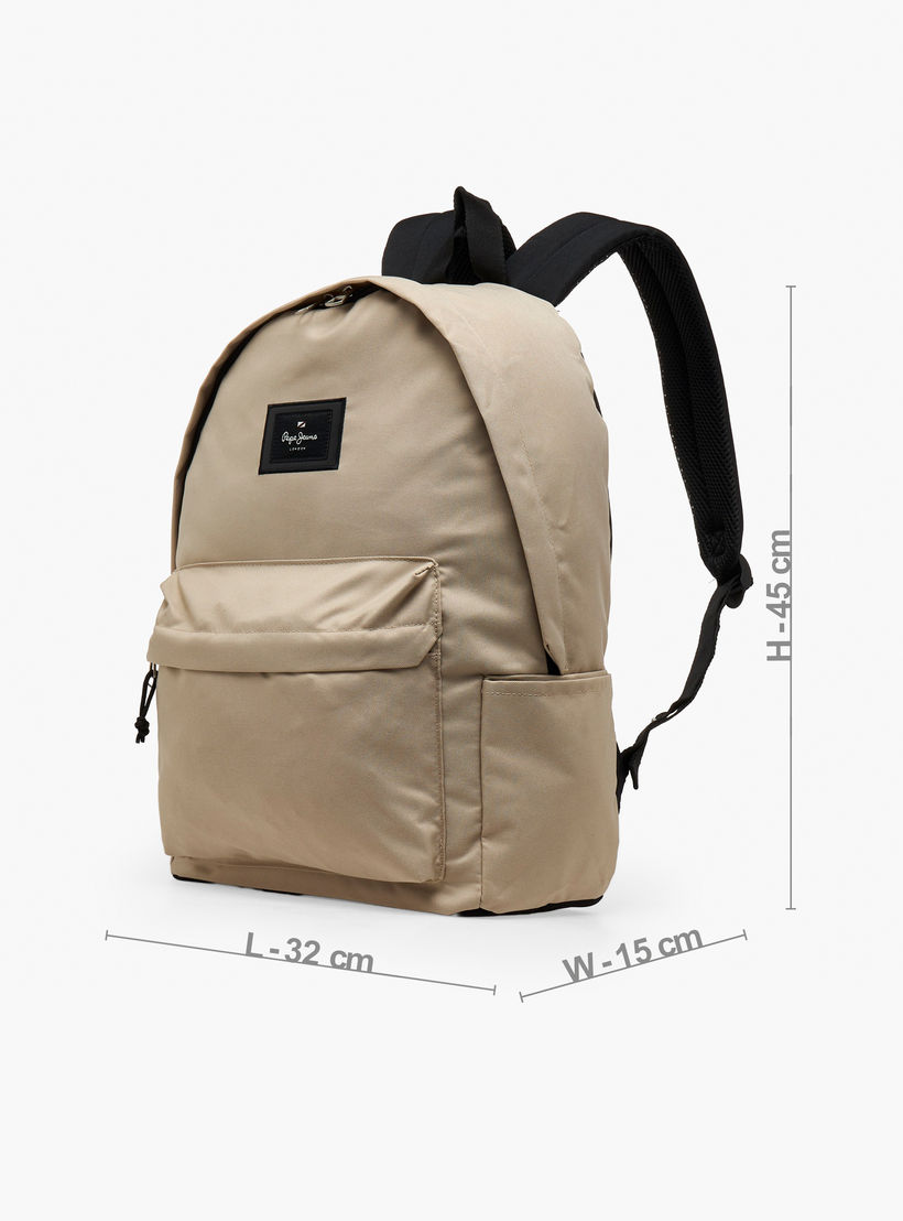 شنطة ظهر بزخارف شعار وأحزمة كتف مبطنة 8 - 13 سنة من بيبي جينز آريس - 18 بوصة-school-bagsandbackpacks-backpacks-image-9