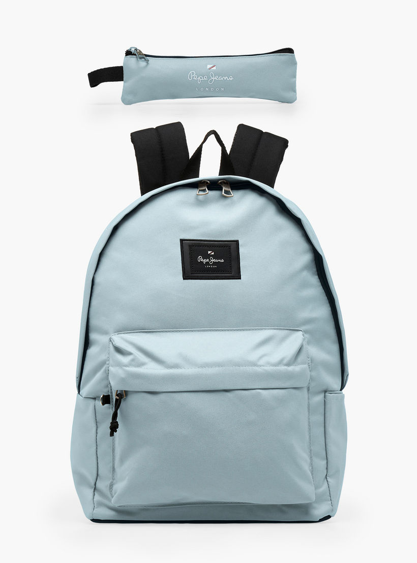 شنطة ظهر بطبعة شعار أريس للبنات من 8-13 سنة مع مقلمة - 18 بوصة من بيبي جينز-school-bagsandbackpacks-backpacks-image-2