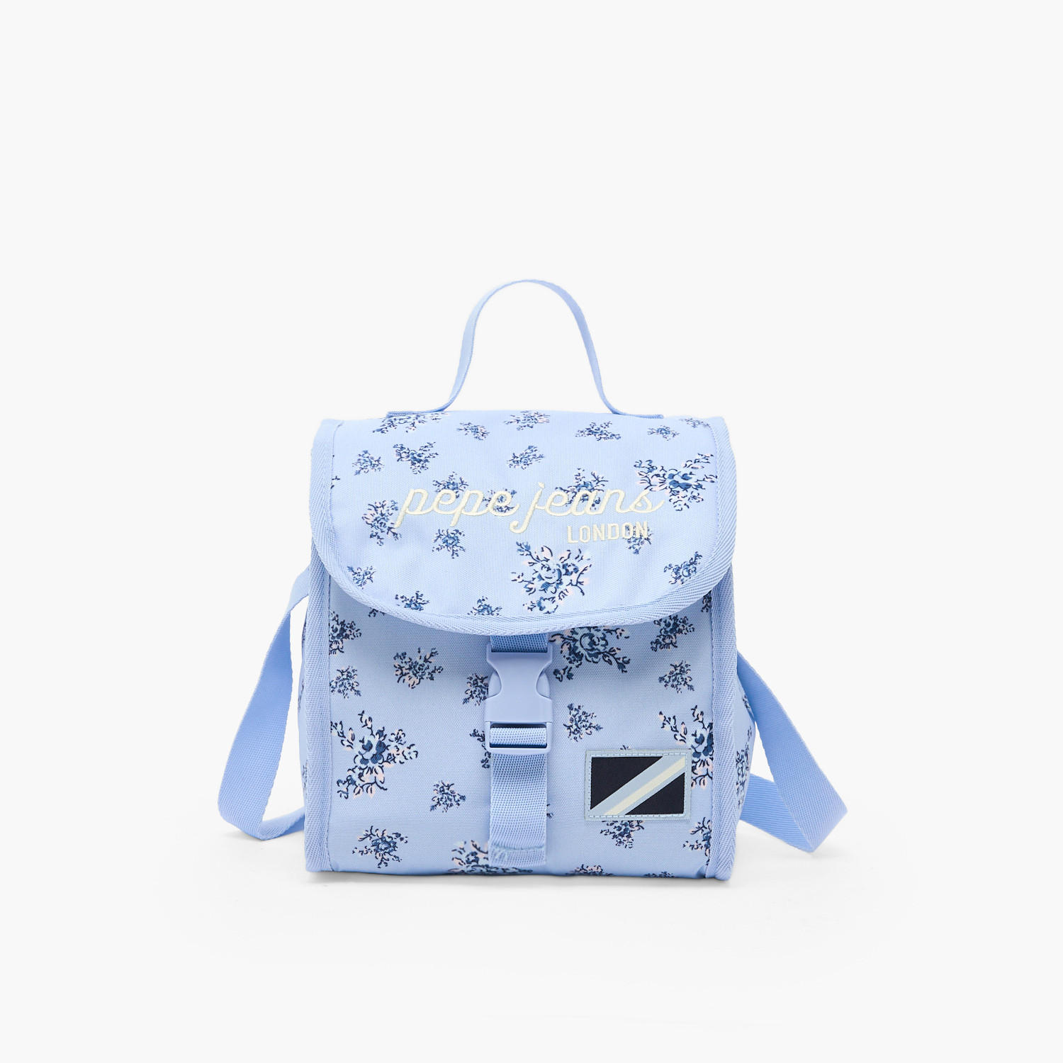 Pepe Jeans Olivia Floral Print Lunch Bag for Girls 8-13 Years with Insulation-school-lunchessentials-lunchbags-image-1