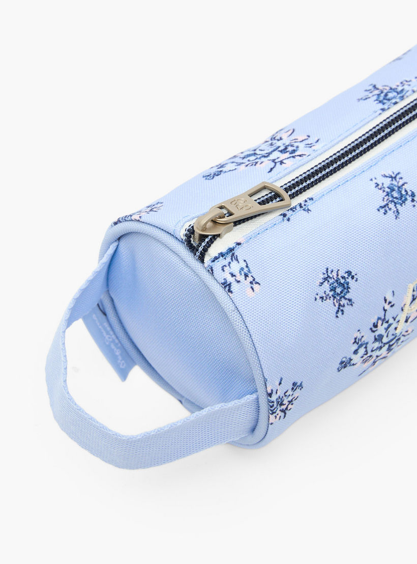 Pepe Jeans Olivia Floral Print Pencil Pouch with Zip Closure-school-stationery-pencilcases-image-5