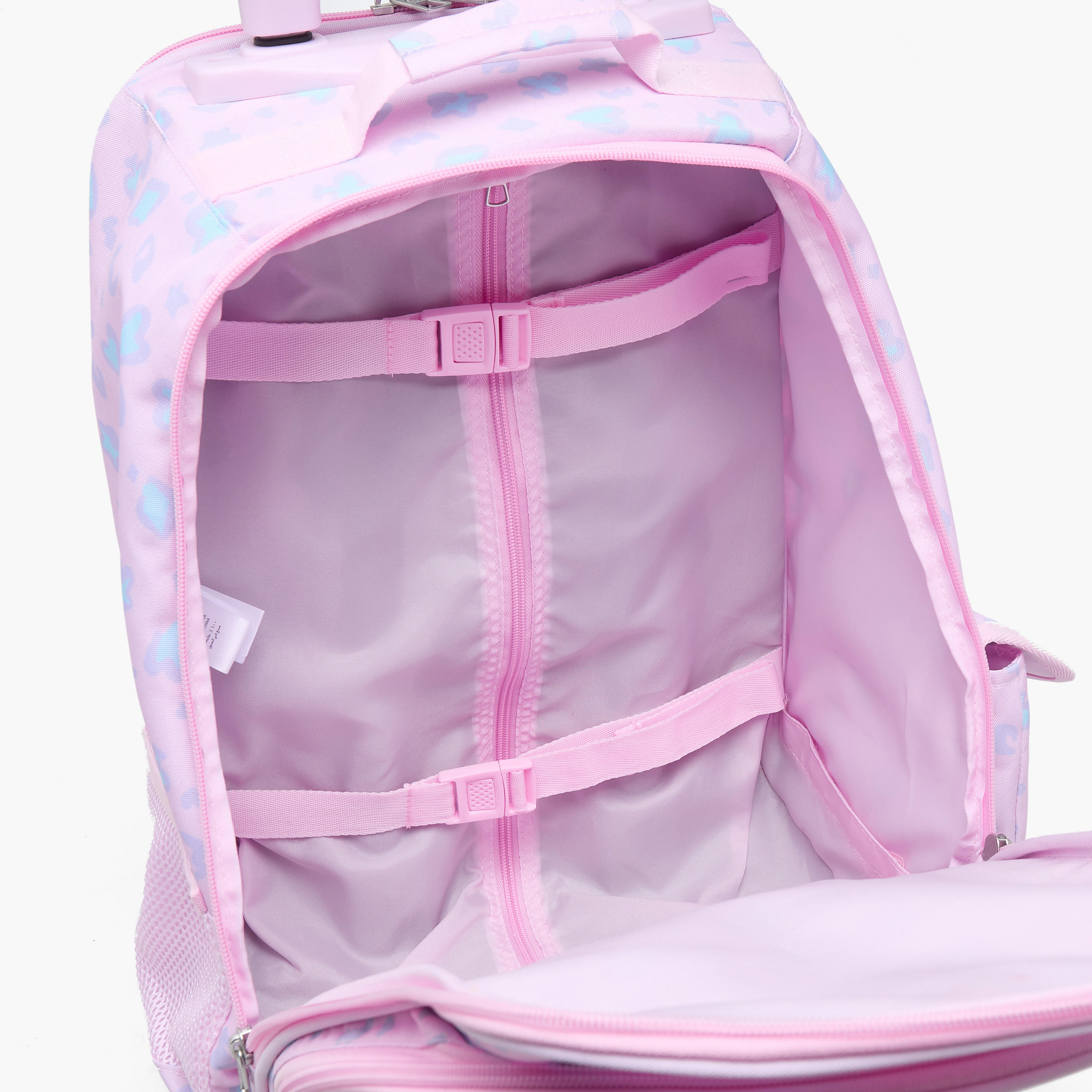 Pepe Jeans Abstract Print Trolley Bag for Girls 8-13 Years Retractable Handle - 17 inches-school-bagsandbackpacks-trolleybags-image-5