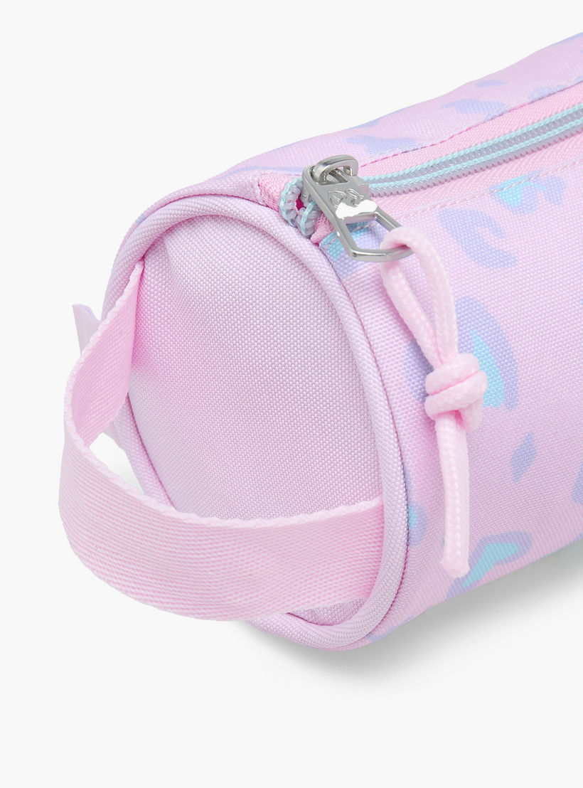Pepe Jeans Printed Pencil Pouch with Zip Closure-school-stationery-pencilcases-image-4