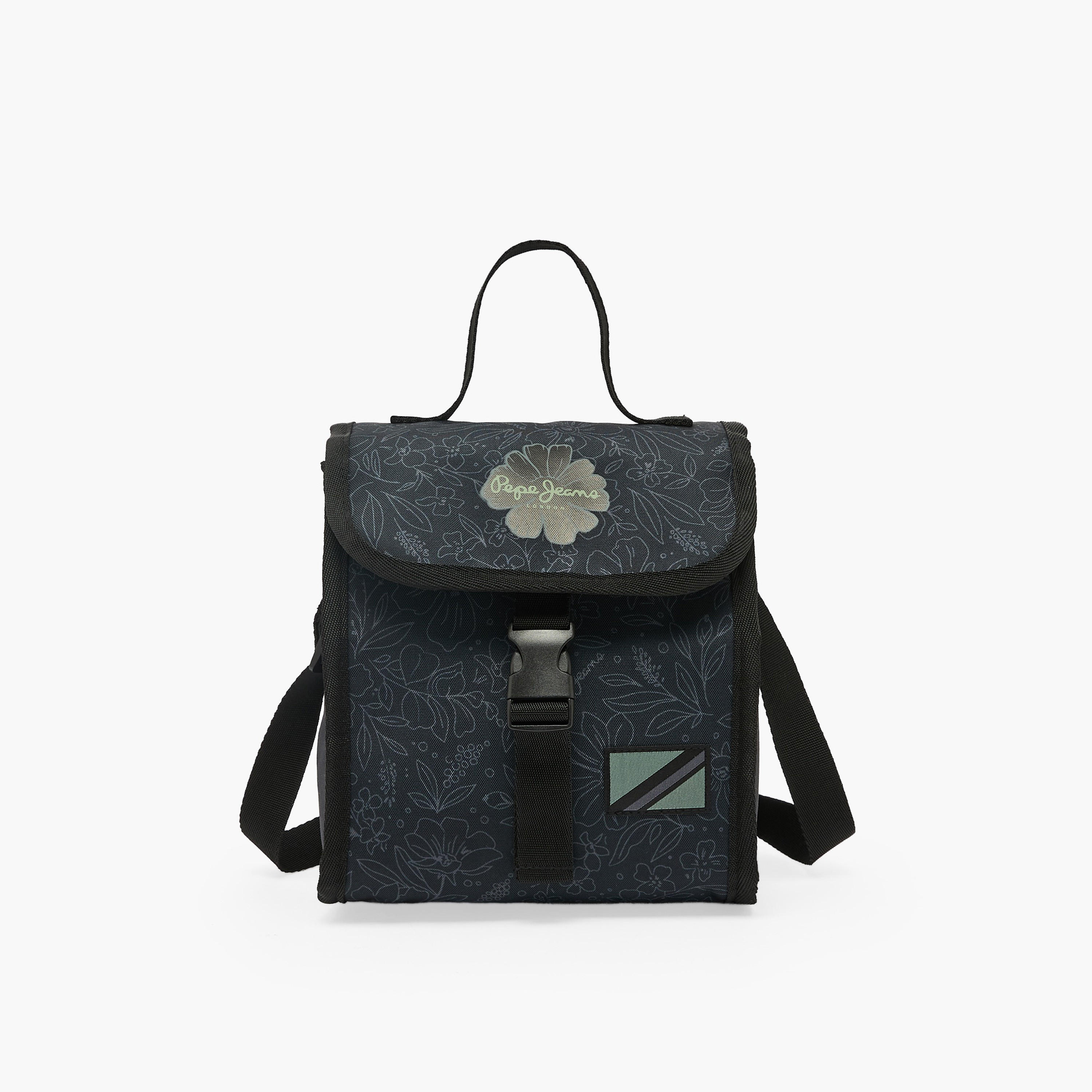 Pepe Jeans Eloise Lunch Bag for Girls 8-13 Years with Floral Print-school-lunchessentials-lunchbags-image-1