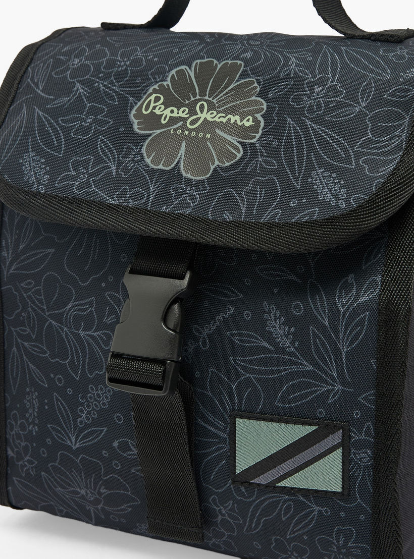 Pepe Jeans Eloise Lunch Bag for Girls 8-13 Years with Floral Print-school-lunchessentials-lunchbags-image-3