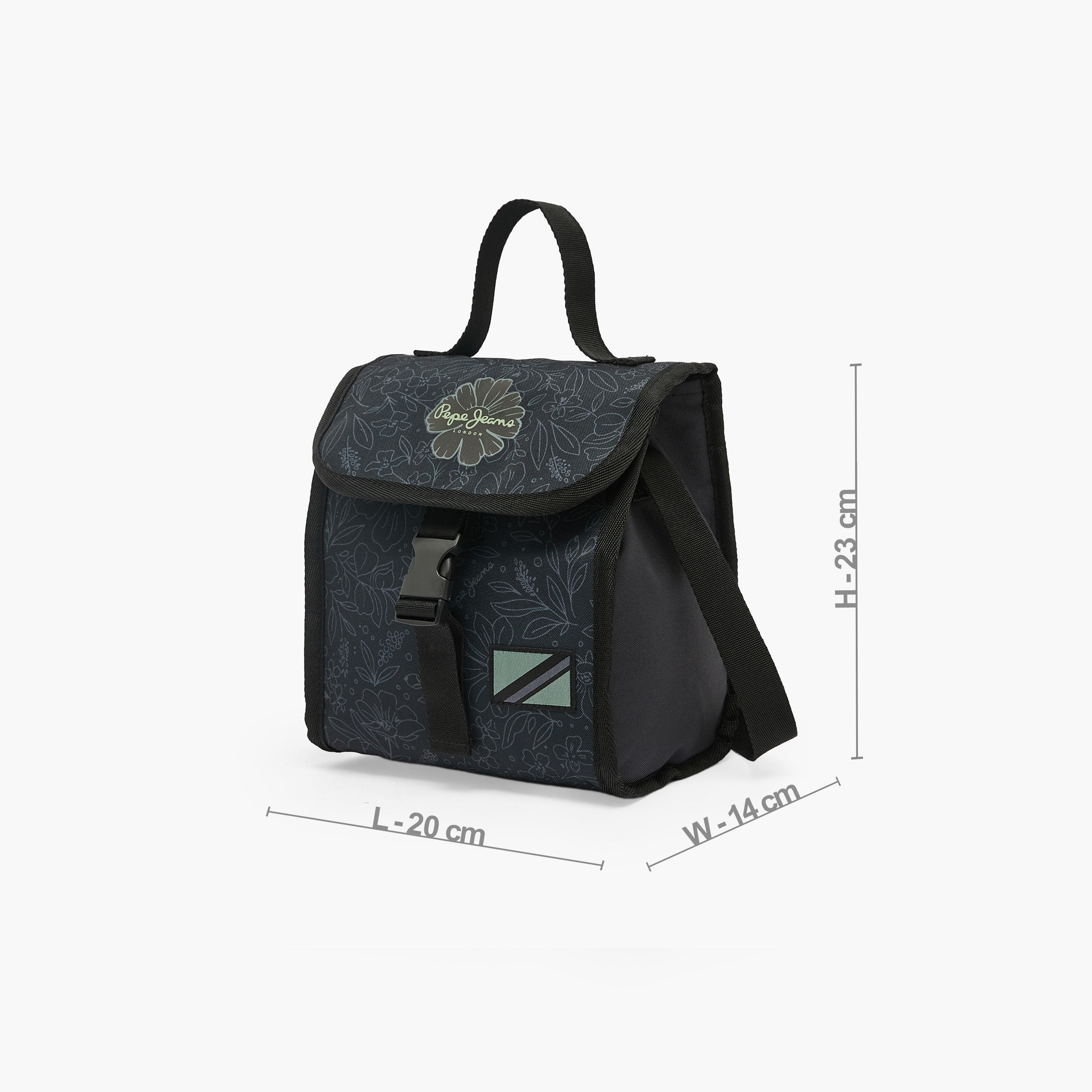 Pepe Jeans Eloise Lunch Bag for Girls 8-13 Years with Floral Print-school-lunchessentials-lunchbags-image-6
