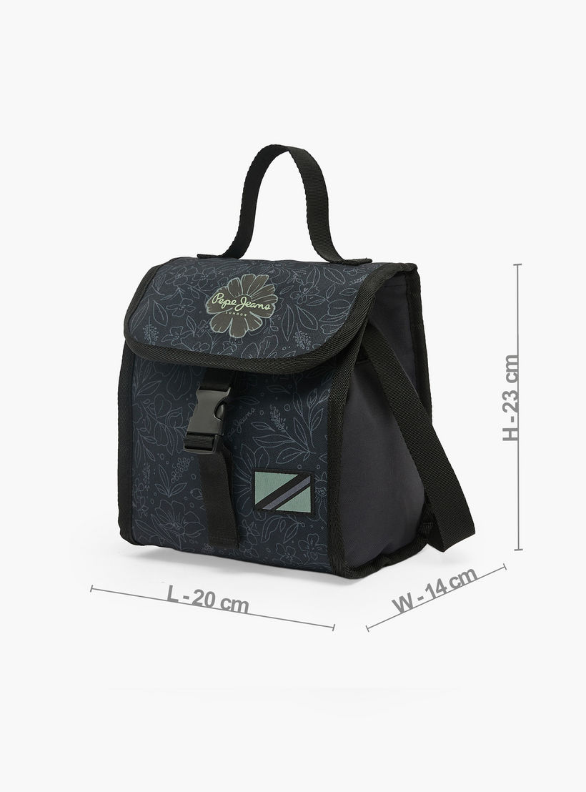 Pepe Jeans Eloise Lunch Bag for Girls 8-13 Years with Floral Print-school-lunchessentials-lunchbags-image-6