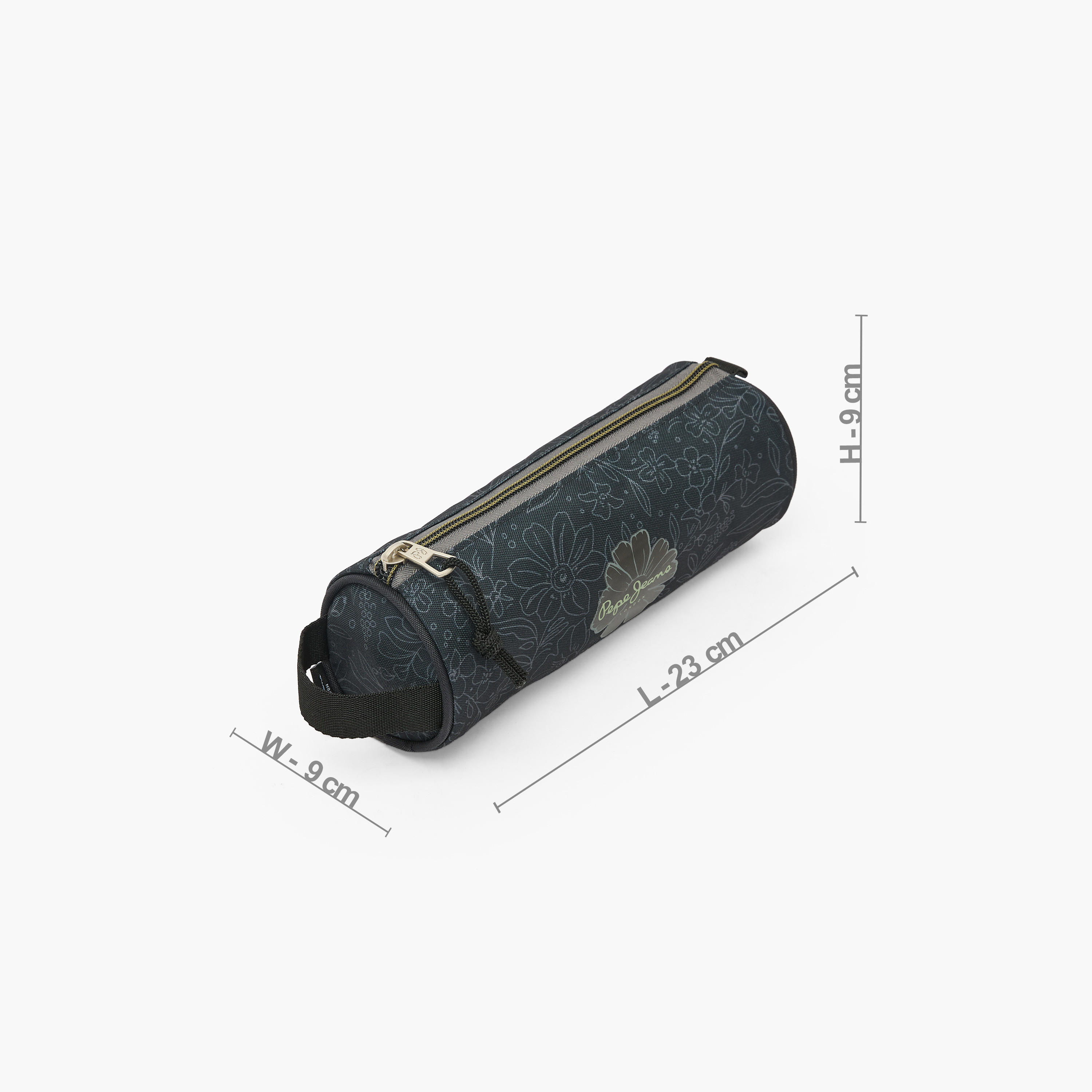 Pepe Jeans Eloise Floral Print Pencil Pouch with Zip Closure-school-stationery-pencilcases-image-4