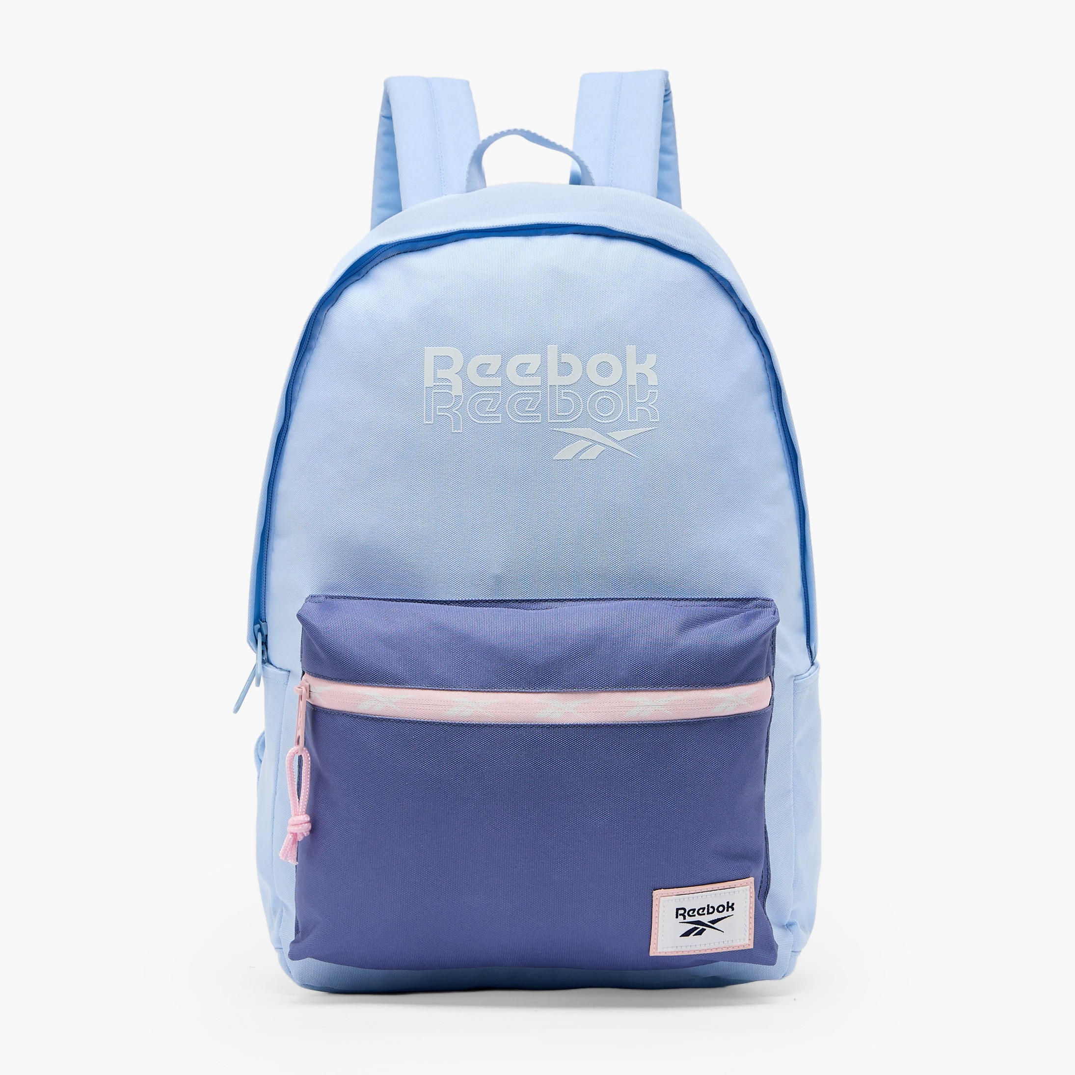 Reebok Oakland Colourblock Backpack for Girls 8-13 Years with Adjustable Shoulder Straps - 18 inches-school-bagsandbackpacks-backpacks-image-1