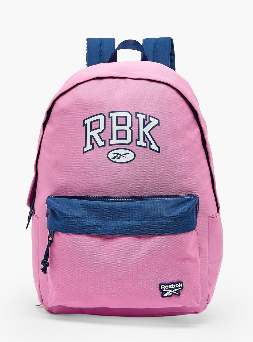 شنطة ظهر بطبعات وحمالات كتف قابلة للتعديل للبنات 8-13 سنوات من ريبوك - 18 بوصة-school-bagsandbackpacks-backpacks-image-1