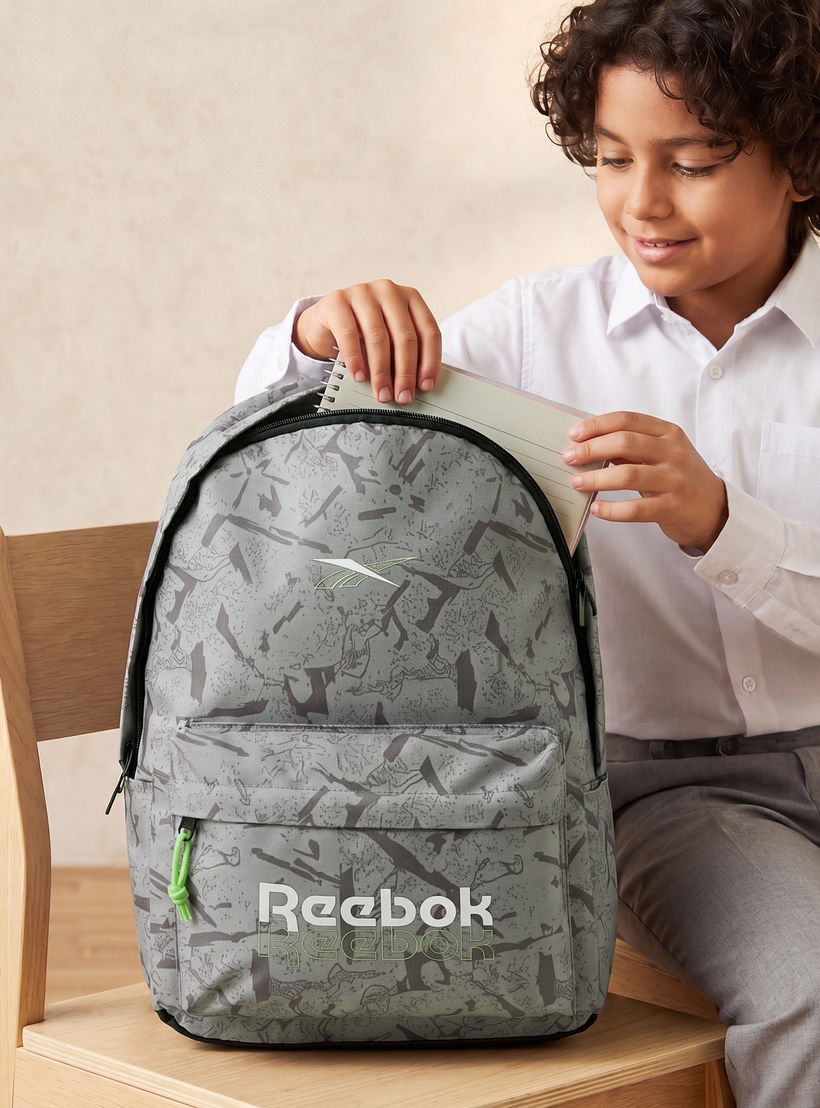 Reebok Oakland Printed Backpack for Boys 8-13 Years with Adjustable Straps - 18 inches-school-bagsandbackpacks-backpacks-image-3