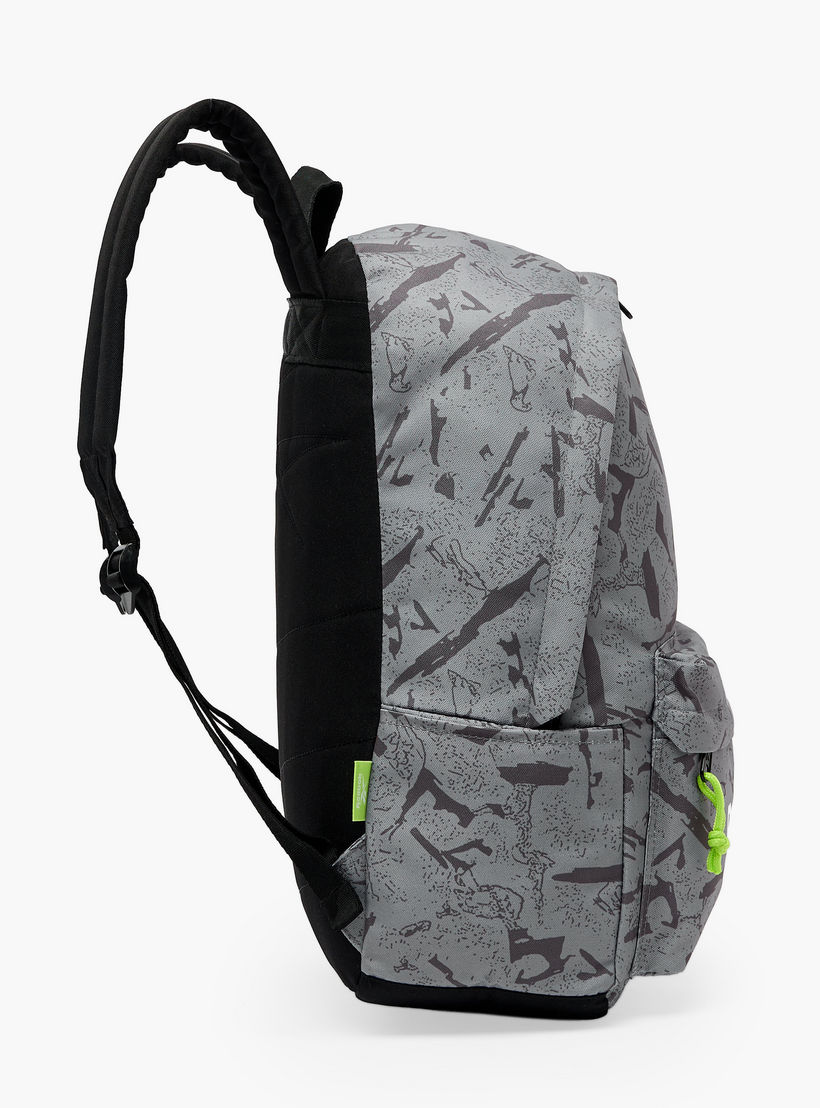 Reebok Oakland Printed Backpack for Boys 8-13 Years with Adjustable Straps - 18 inches-school-bagsandbackpacks-backpacks-image-8