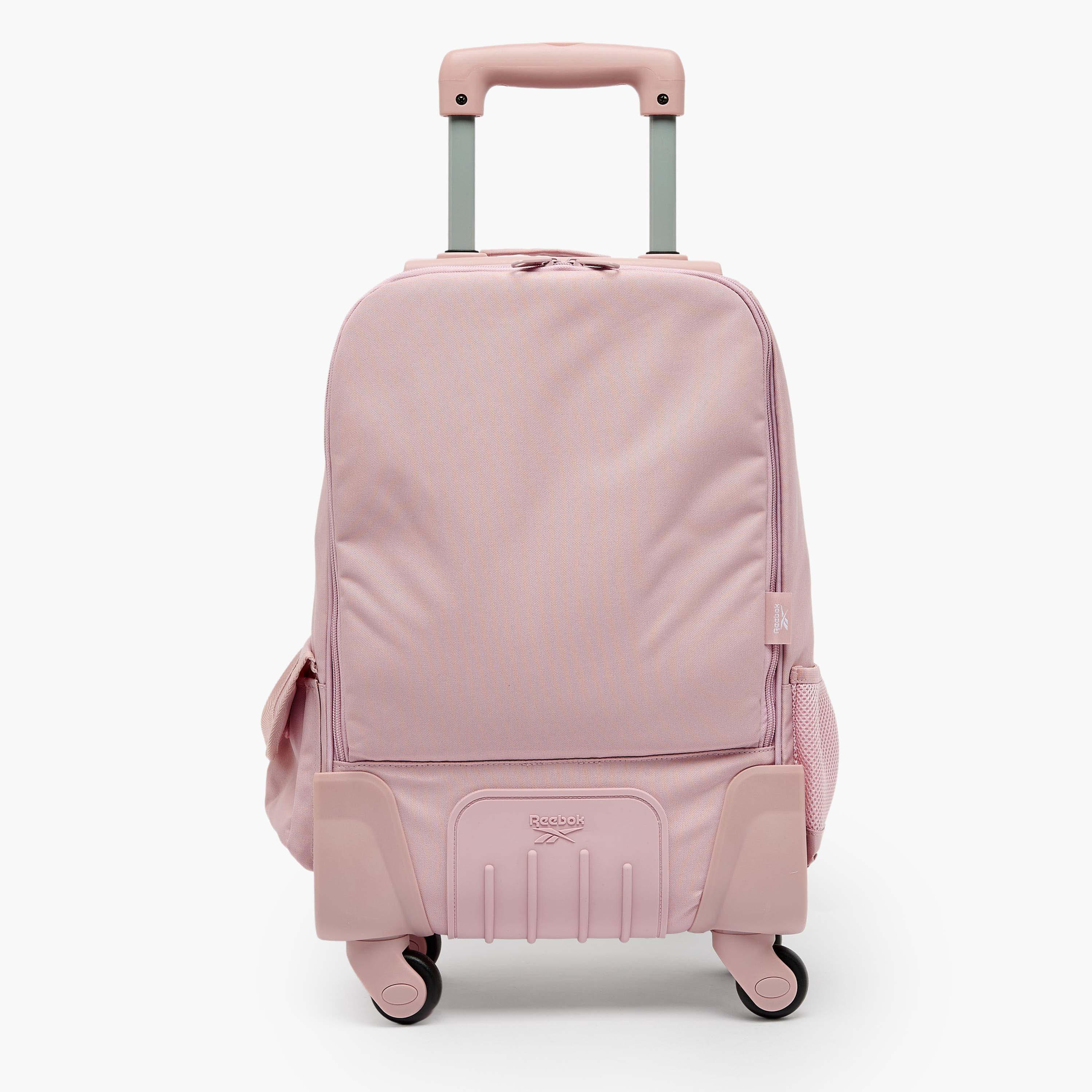 Reebok Maura Printed Trolley Backpack for Girls 8-13 Years with Water Bottle Pocket - 17 inches-school-bagsandbackpacks-trolleybags-image-10
