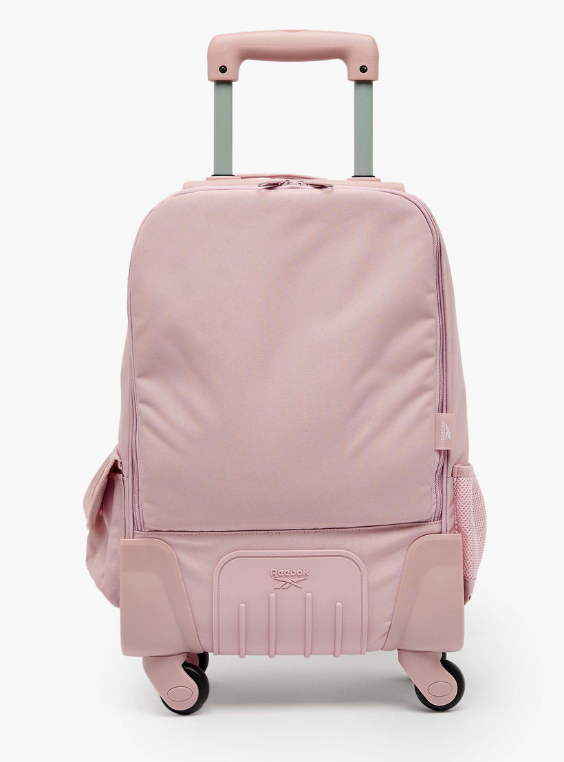Reebok Maura Printed Trolley Backpack for Girls 8-13 Years with Water Bottle Pocket - 17 inches-school-bagsandbackpacks-trolleybags-image-10