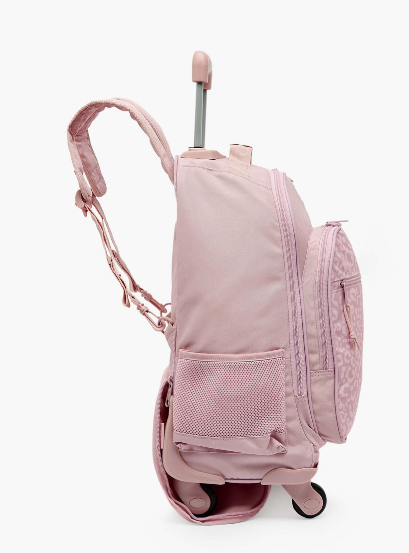 Reebok Maura Printed Trolley Backpack for Girls 8-13 Years with Water Bottle Pocket - 17 inches-school-bagsandbackpacks-trolleybags-image-11