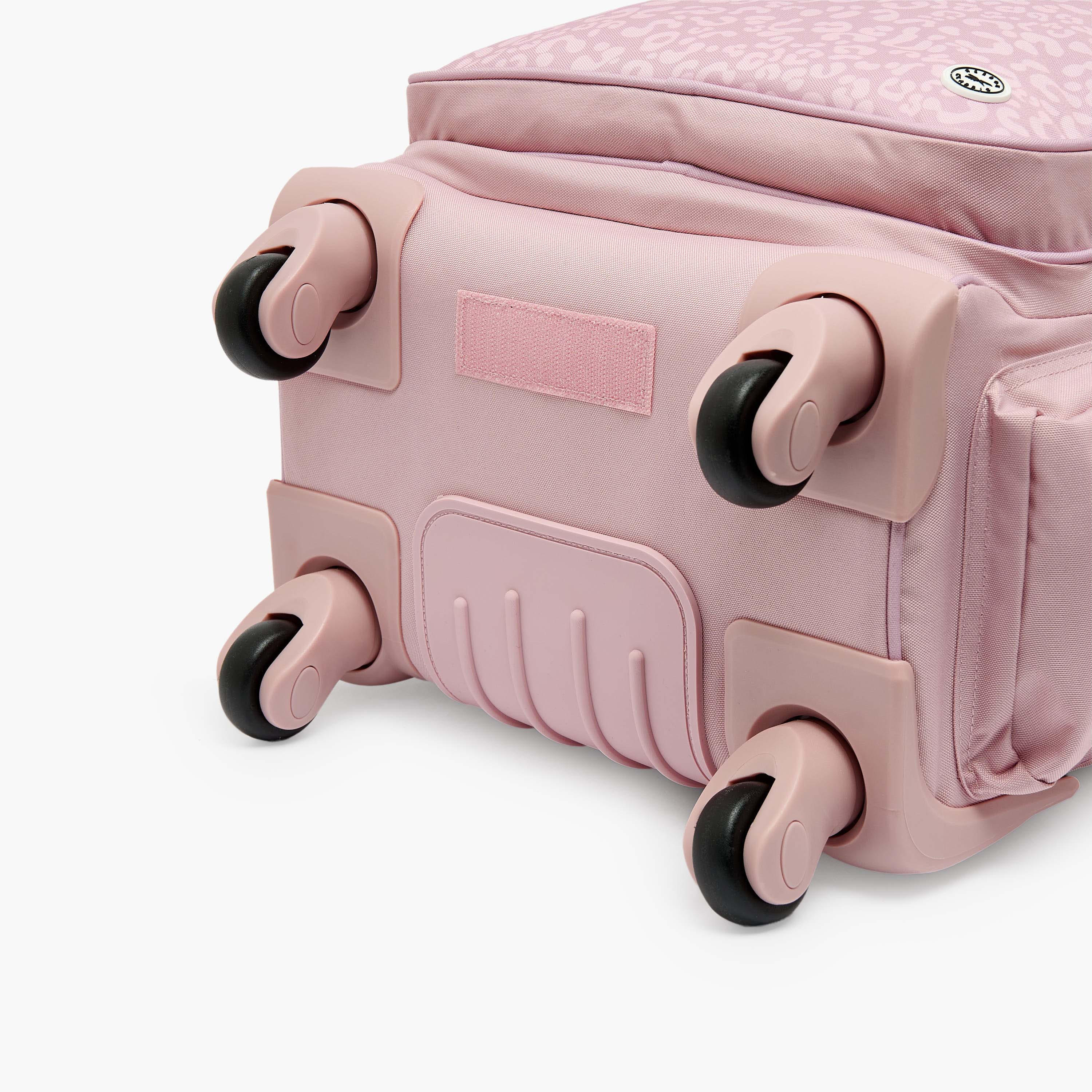 Reebok Maura Printed Trolley Backpack for Girls 8-13 Years with Water Bottle Pocket - 17 inches-school-bagsandbackpacks-trolleybags-image-12