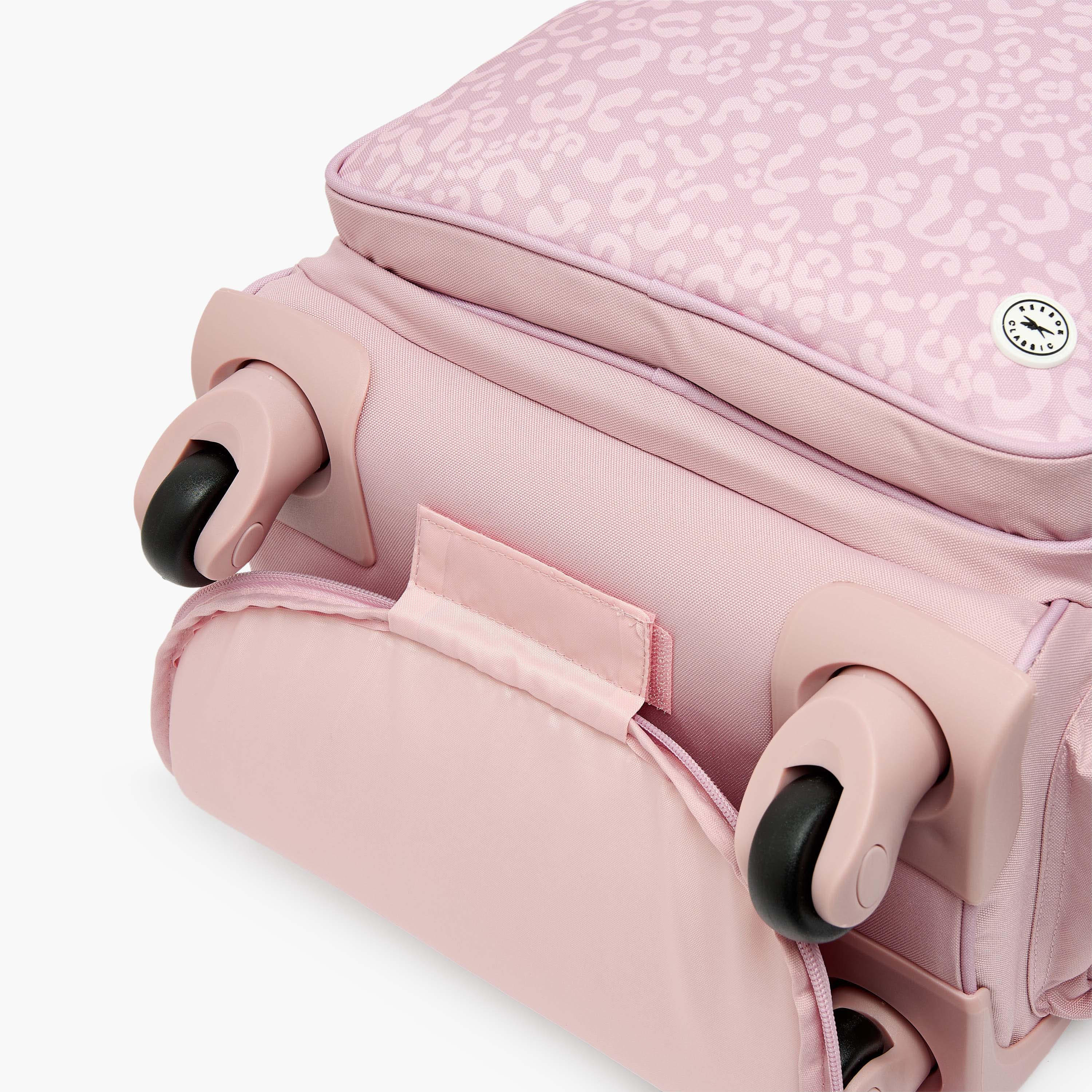 Reebok Maura Printed Trolley Backpack for Girls 8-13 Years with Water Bottle Pocket - 17 inches-school-bagsandbackpacks-trolleybags-image-15