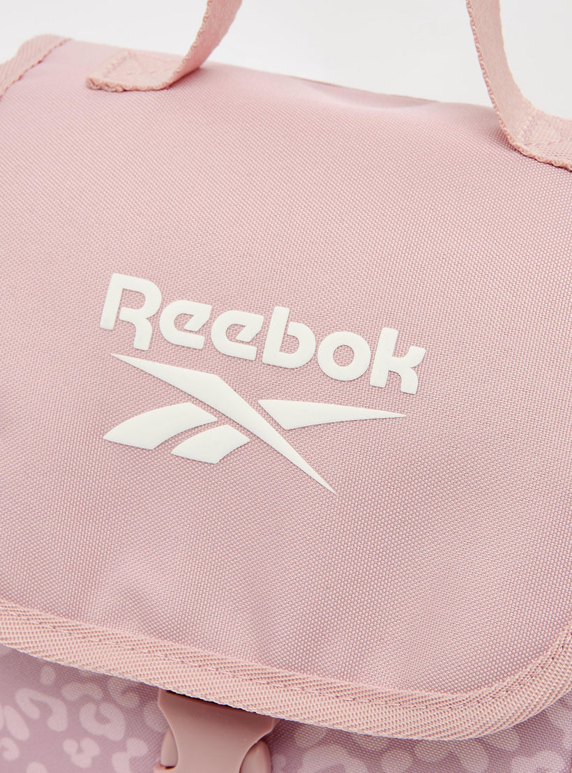 Reebok Animal Print Lunch Bag for Girls 8-13 Years with Adjustable Strap-school-lunchessentials-lunchbags-image-3