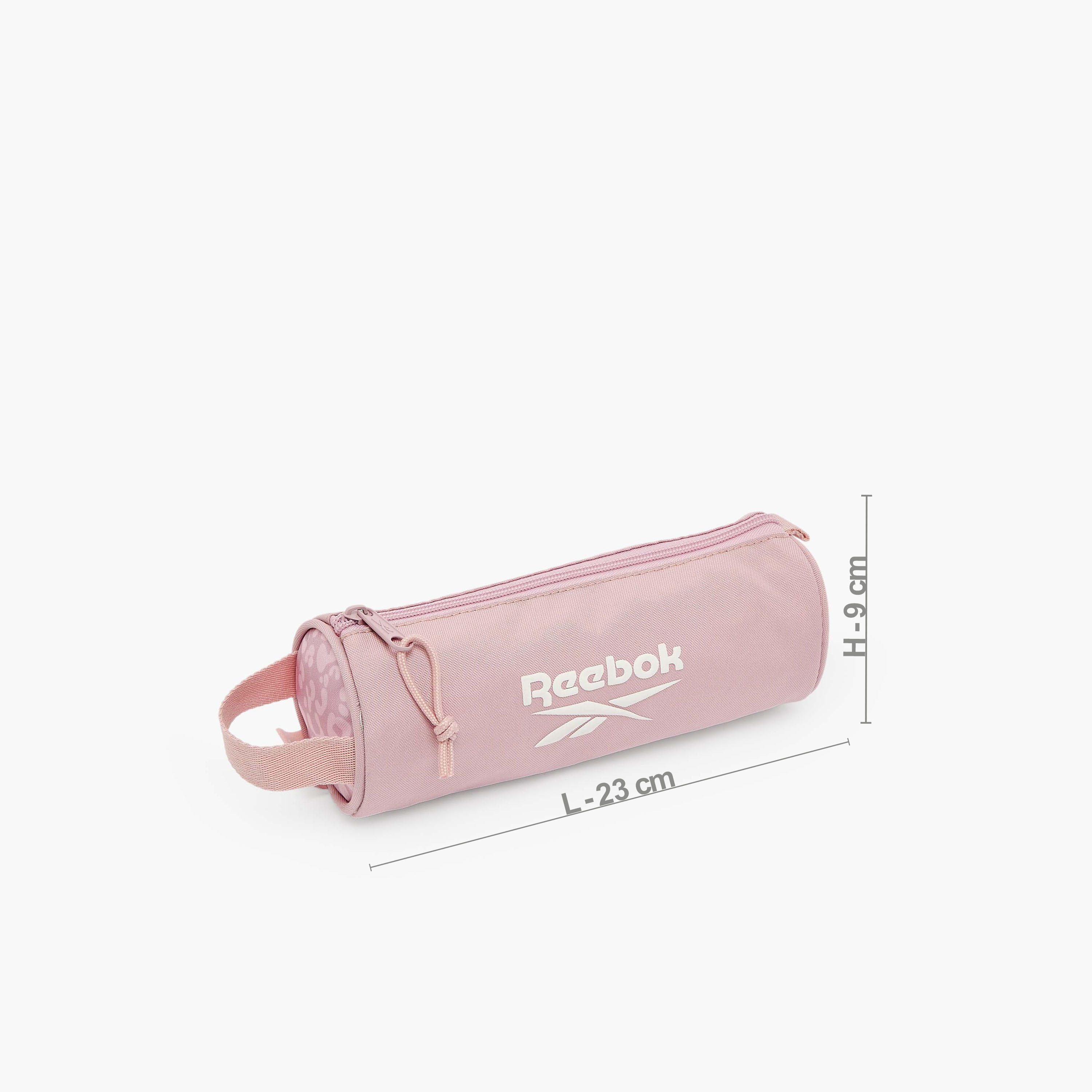 مقلمة بطبعة شعار ريبوك بسحاب إغلاق-school-stationery-pencilcases-image-4