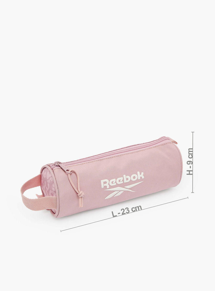 مقلمة بطبعة شعار ريبوك بسحاب إغلاق-school-stationery-pencilcases-image-4